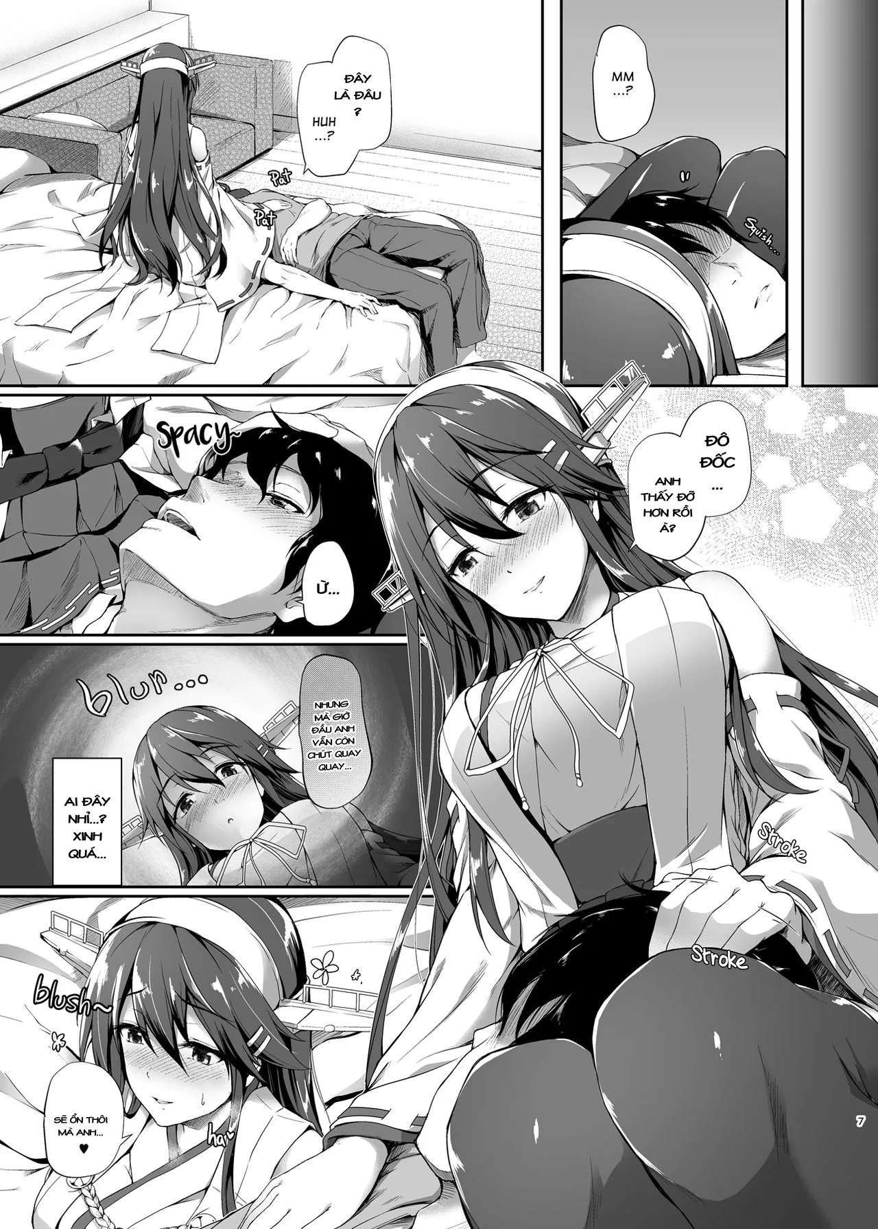 HentaiVN.net - Ảnh 8 - Haruna wa Ikenaiko desu (Kantai Collection, -KanColle-) [Haruna is a Bad Girl ; 榛名はいけない子です] - Chap 1