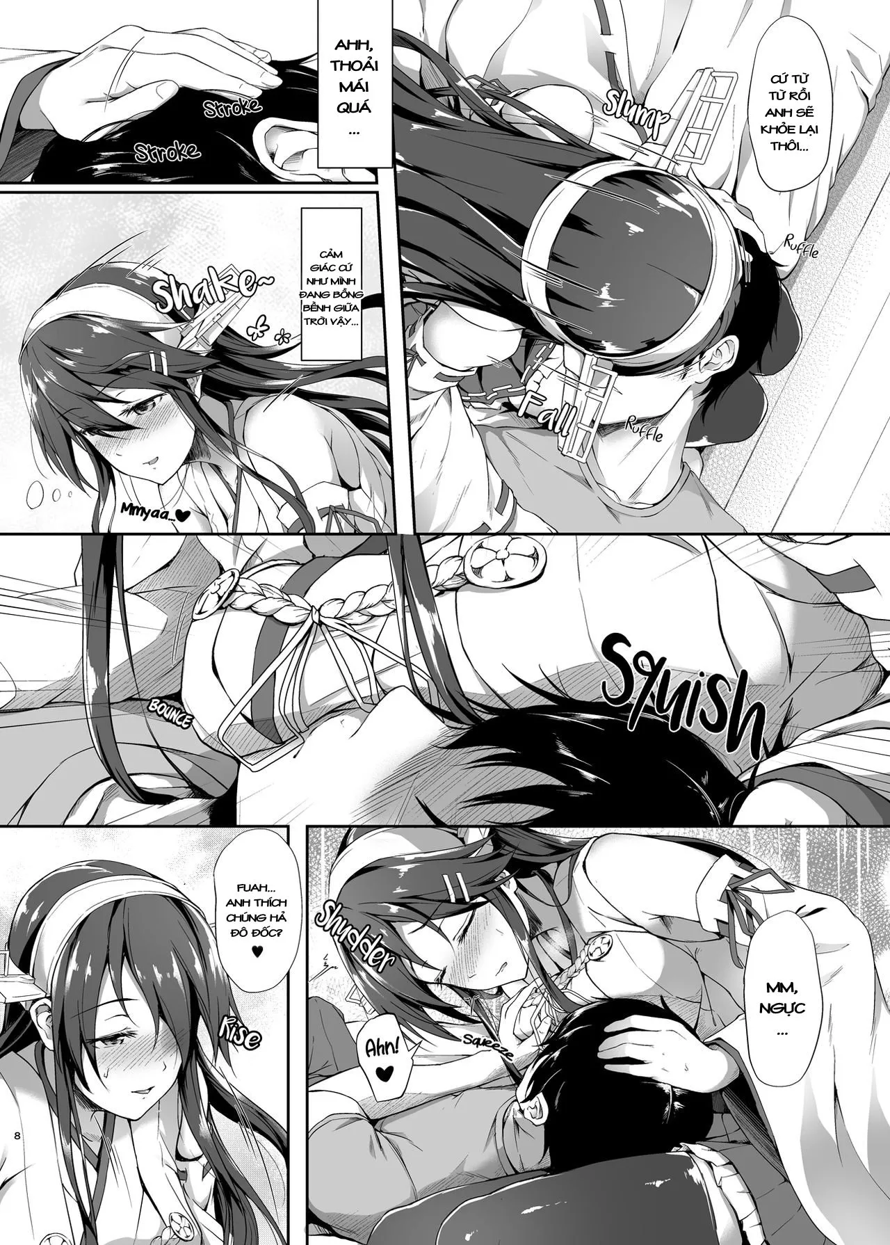 HentaiVN.net - Ảnh 9 - Haruna wa Ikenaiko desu (Kantai Collection, -KanColle-) [Haruna is a Bad Girl ; 榛名はいけない子です] - Chap 1