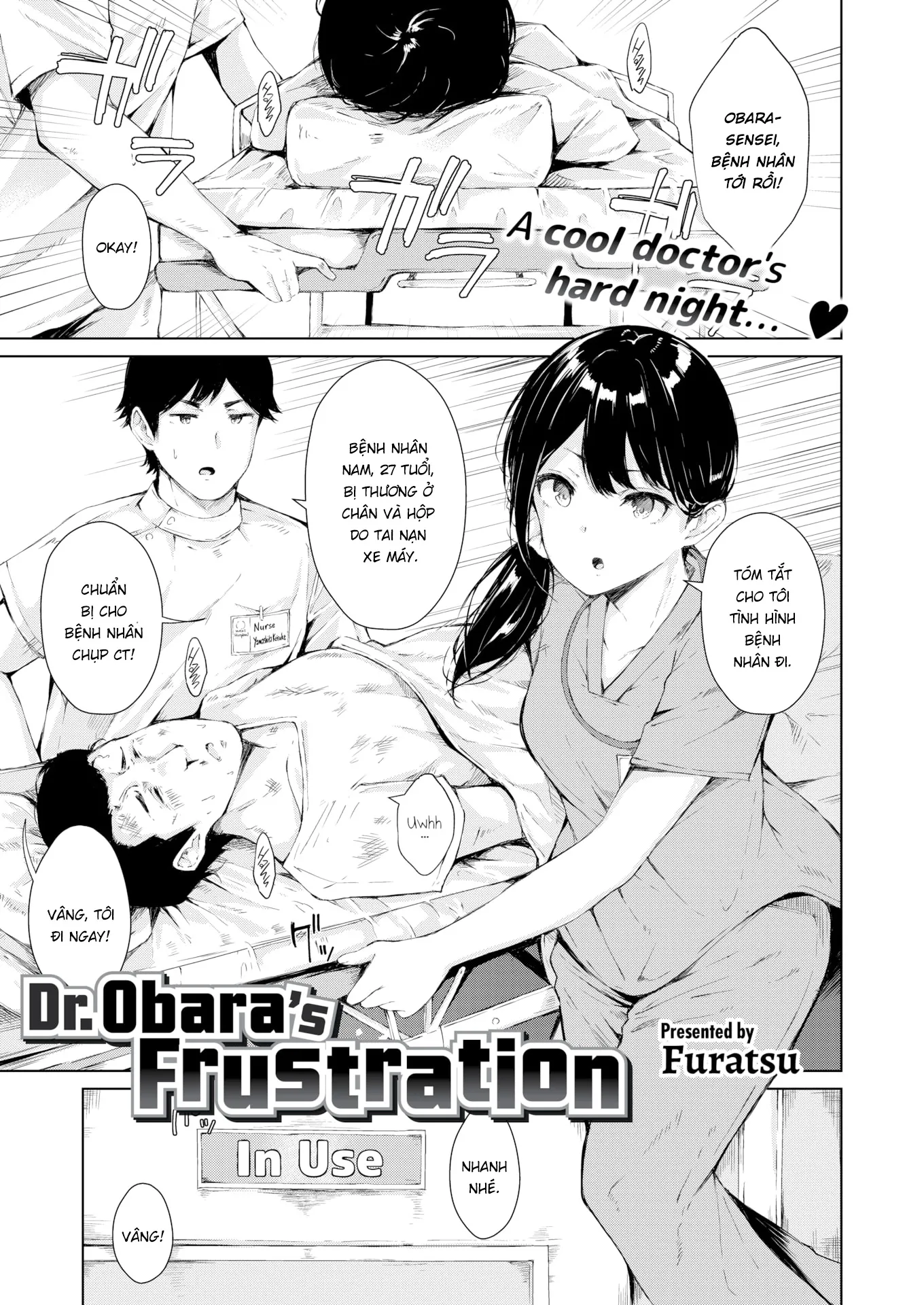 HentaiVN.net - Ảnh 3 - Bác sĩ Obara [Dr. Obara's Frustration] - Chap 1