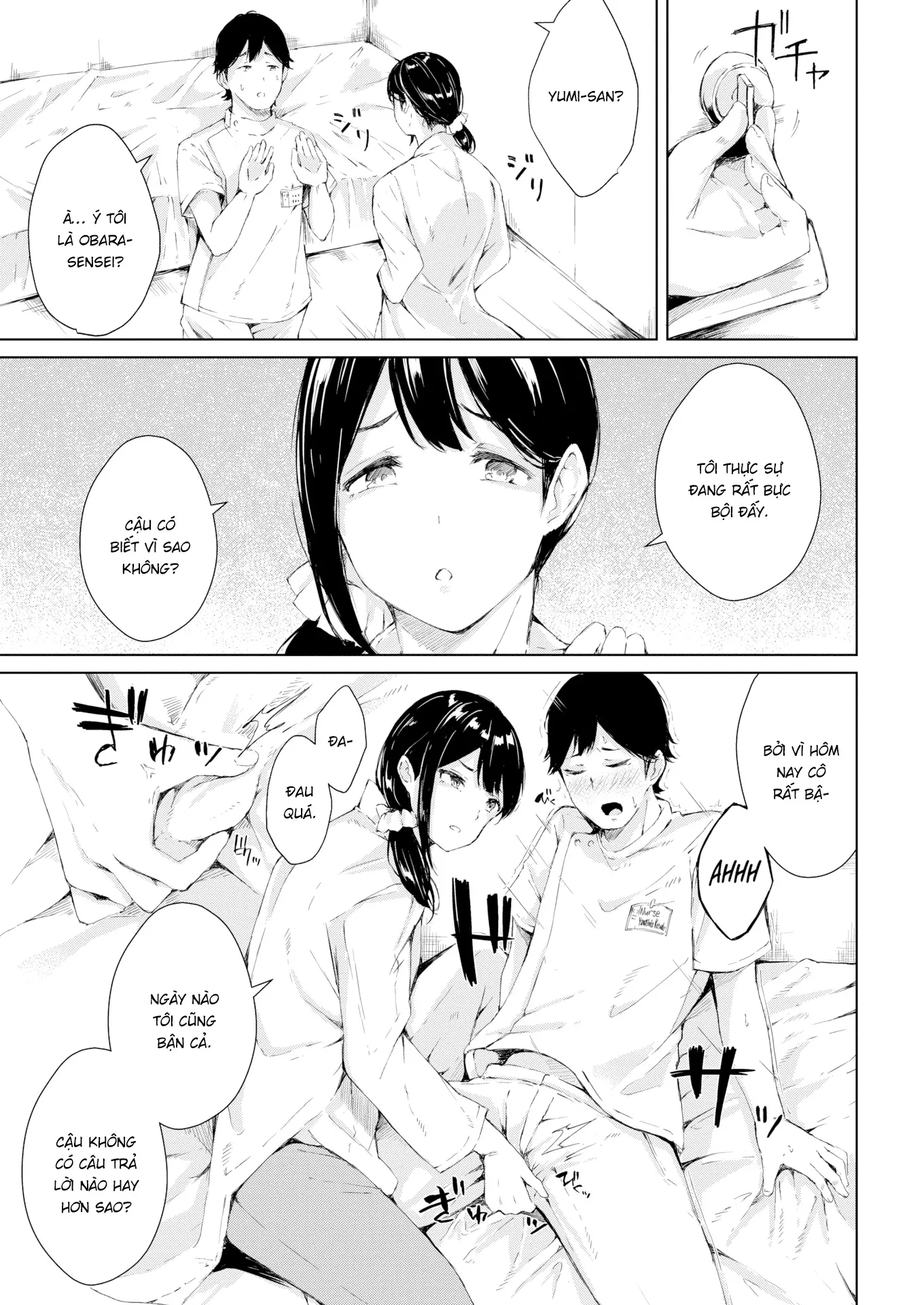 HentaiVN.net - Ảnh 7 - Bác sĩ Obara [Dr. Obara's Frustration] - Chap 1
