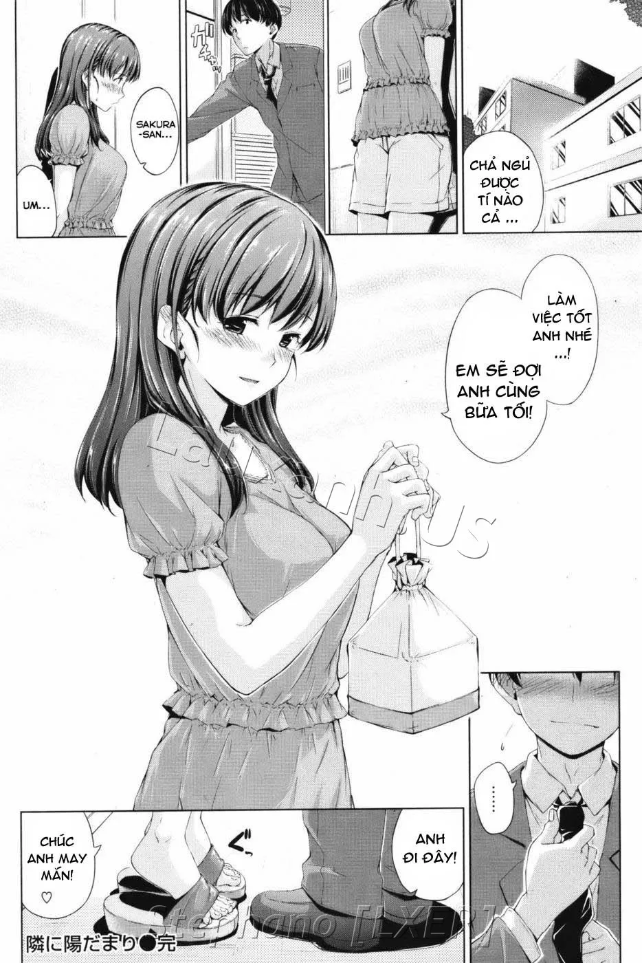 HentaiVN.net - Ảnh 16 - Sunshine Next Door [Tonari ni Hidamari] - Chap 1