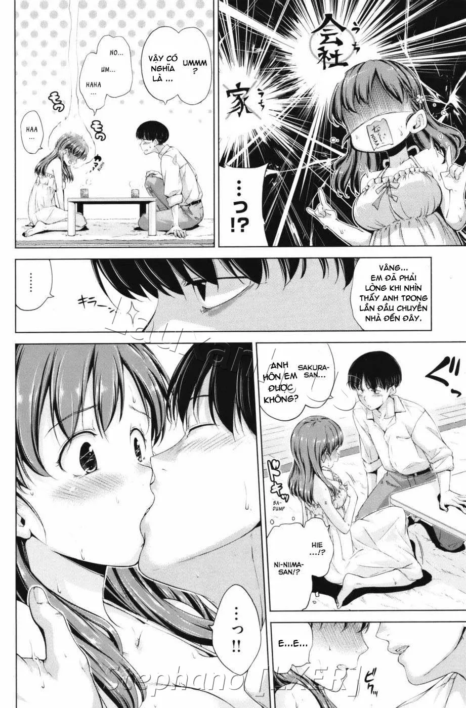 HentaiVN.net - Ảnh 4 - Sunshine Next Door [Tonari ni Hidamari] - Chap 1