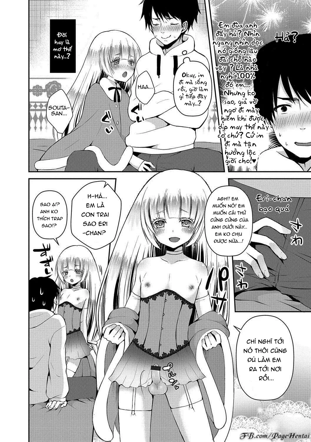 HentaiVN.net - Ảnh 2 - Yume no Oshiro - Dream Castle (Otokonoko HEAVEN Vol. 37) - Chap 1