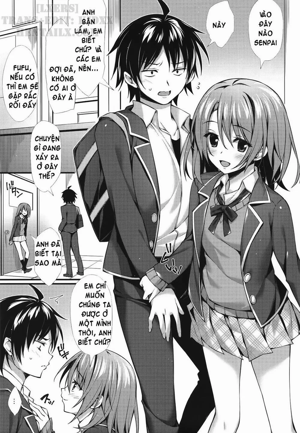 HentaiVN.net - Ảnh 4 - Atashi No Daisuki Na Senpai♥ (Yahari Ore No Seishun Love Come Wa Machigatteiru) - Chap 1
