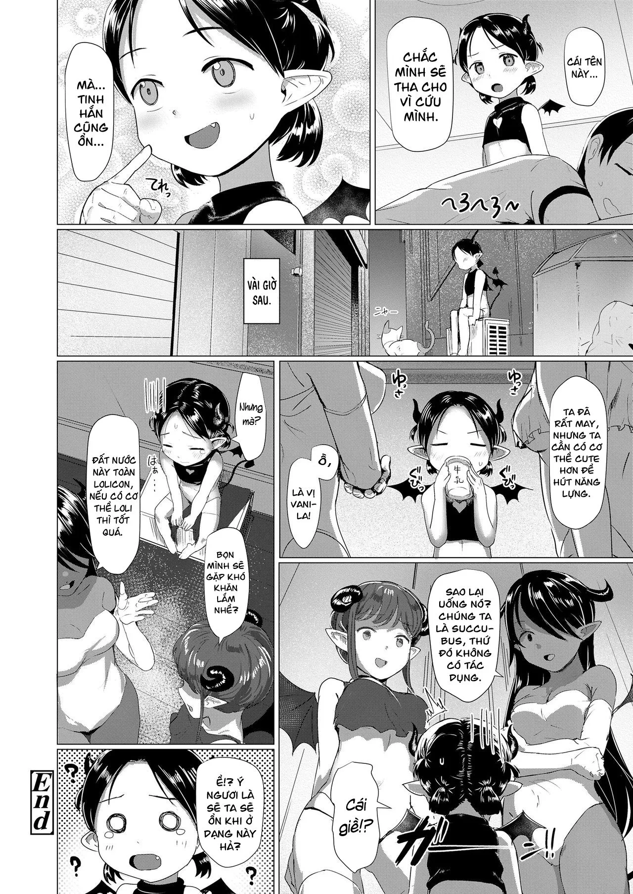 HentaiVN.net - Ảnh 22 - Hungry Succubus Vanilla-chan [Harapeko Succubus Vanilla-chan] - Chap 1