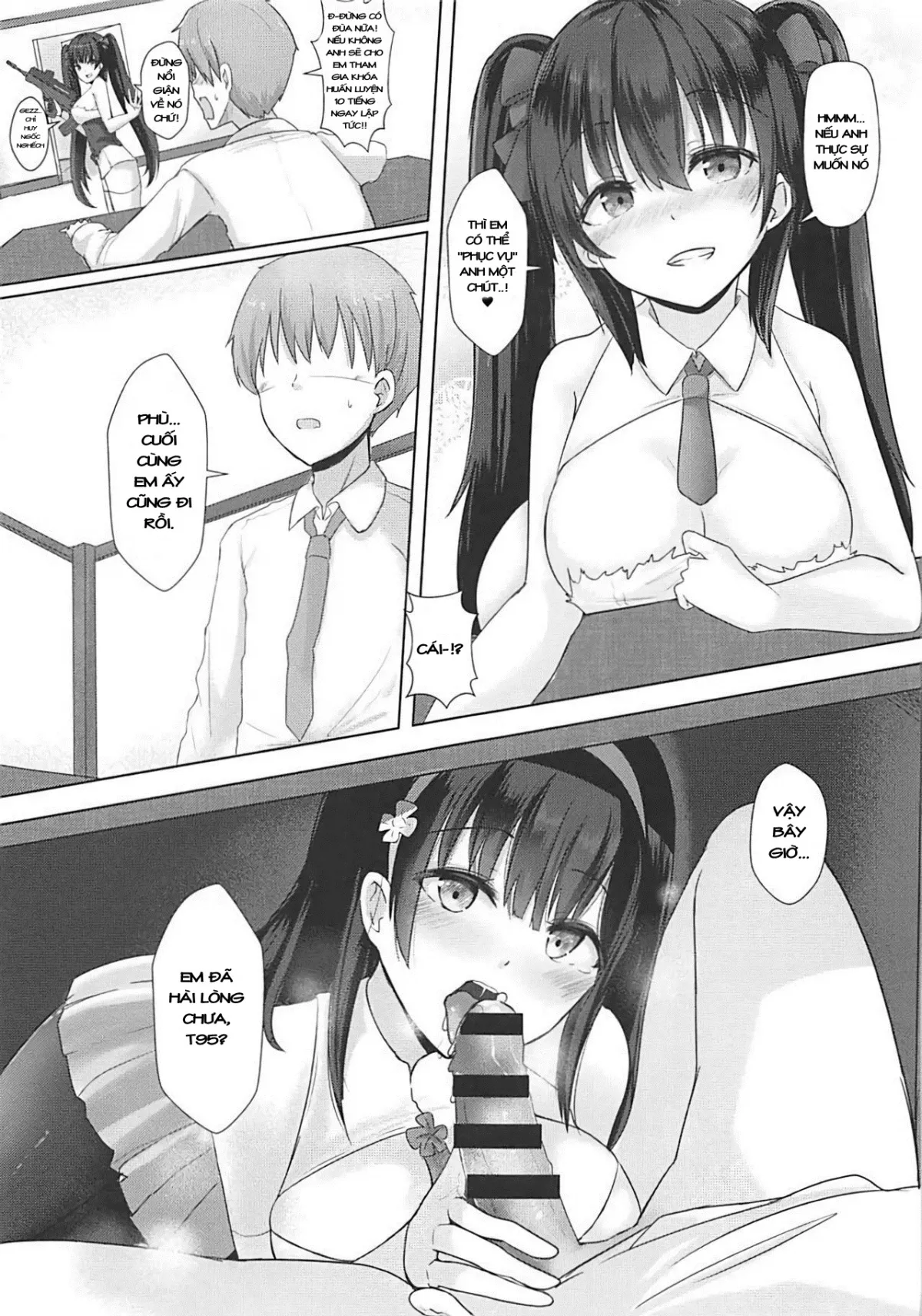 HentaiVN.net - Ảnh 3 - Ato 95-kai demo Ikemasu!! (Girls Frontline) - Chap 1