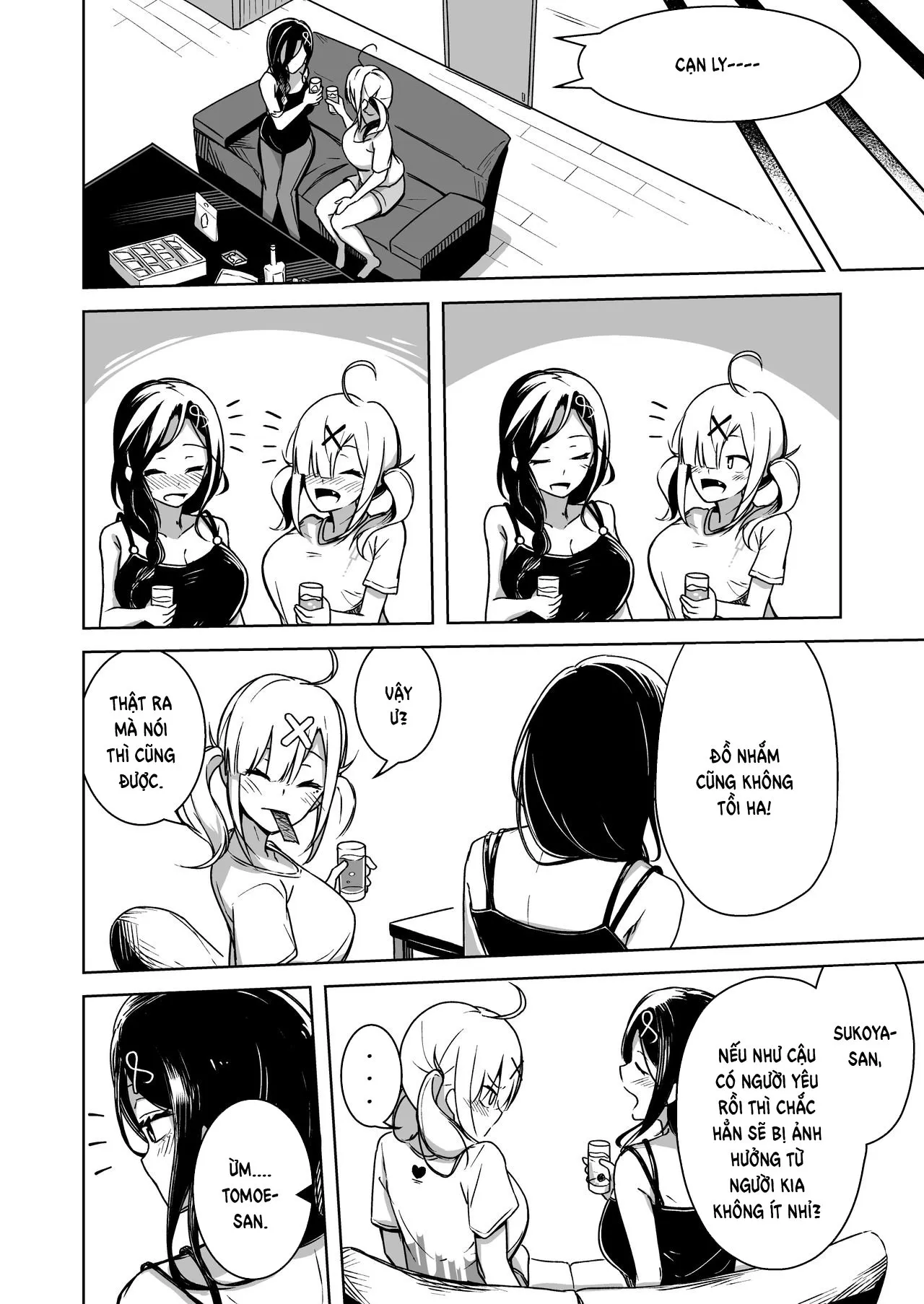 HentaiVN.net - Ảnh 8 - Kanpeki Ni Seiheki Na Yuri Kapu No Kabe - Chap 1