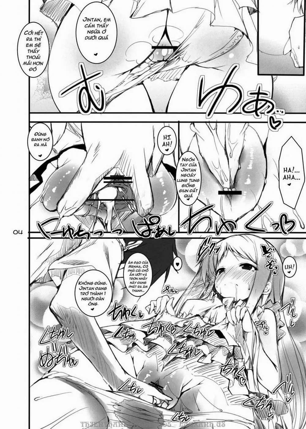 HentaiVN.net - Ảnh 3 - Otoshidama! (AnoHana) - Chap 1