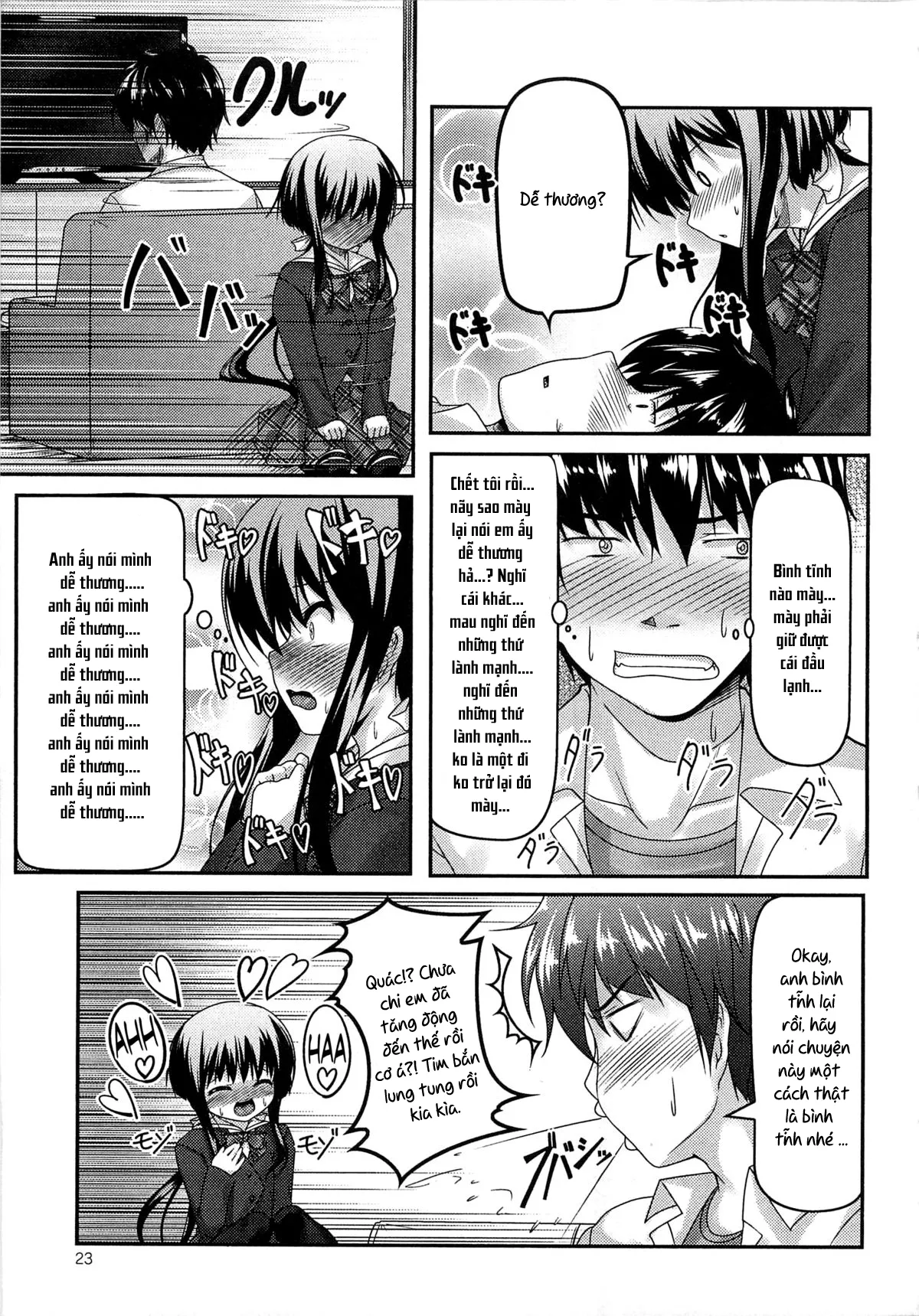 HentaiVN.net - Ảnh 6 - Oshikake Pretty! - Chap 1