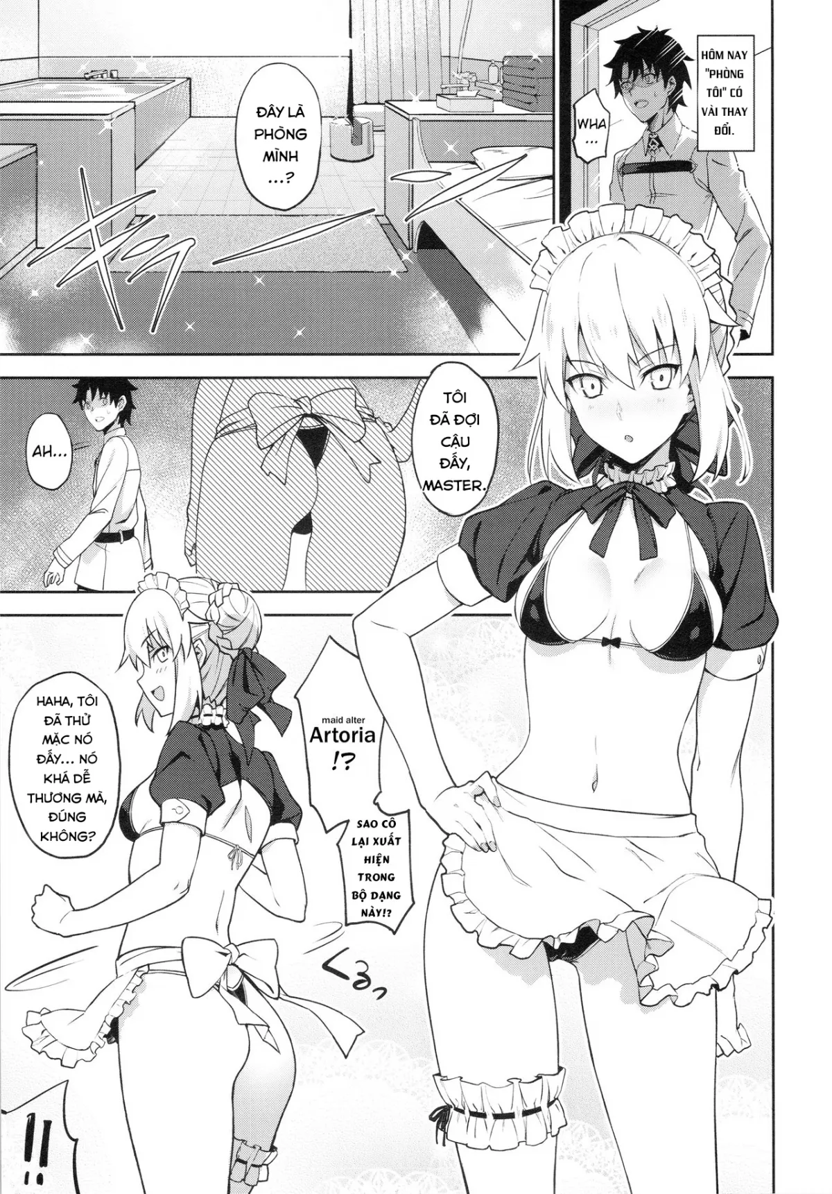 HentaiVN.net - Ảnh 4 - Chaldea Soap SSS-kyuu Gohoushi Maid [カルデアソープSSS級ご奉仕メイド] - Chap 1