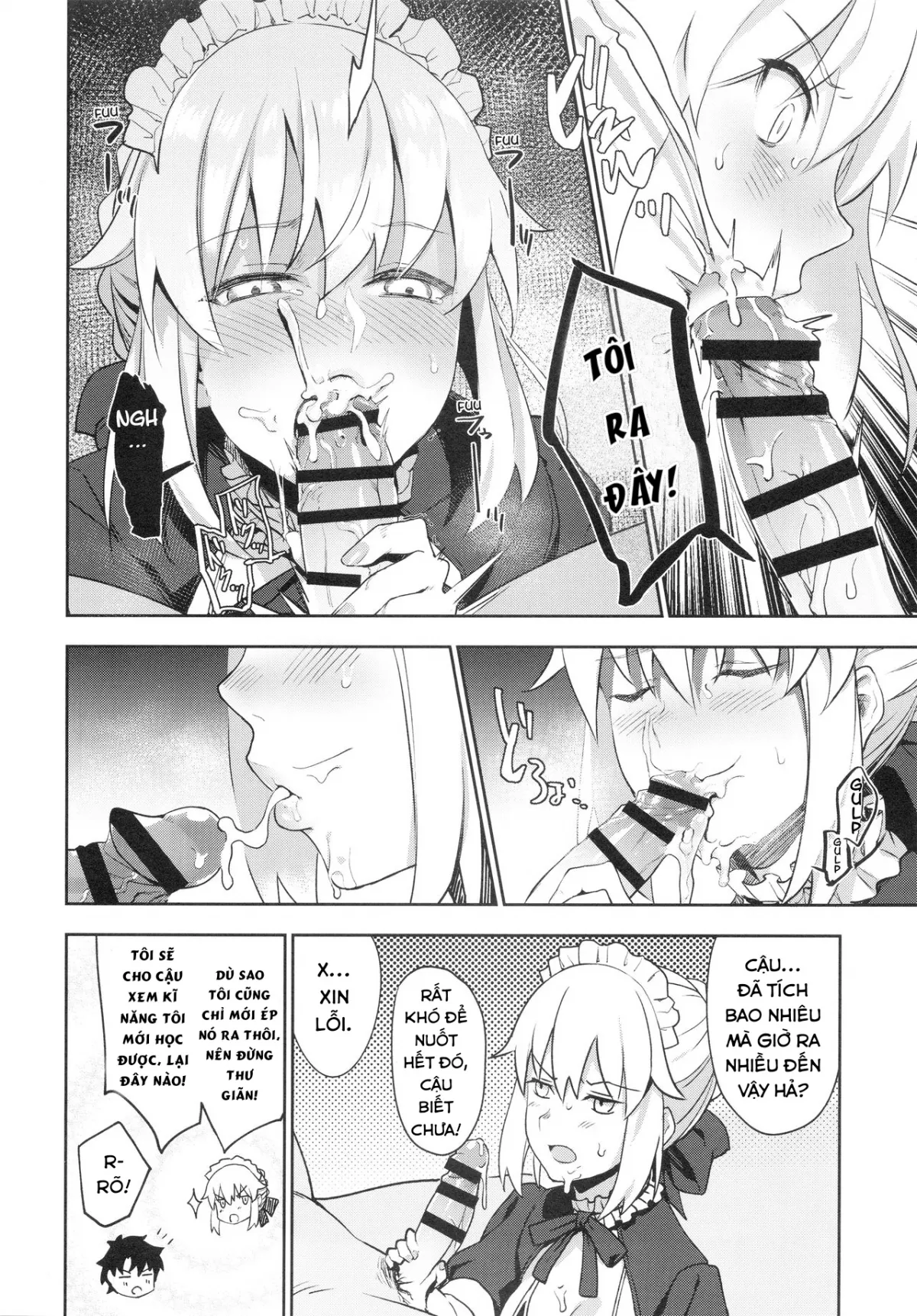 HentaiVN.net - Ảnh 9 - Chaldea Soap SSS-kyuu Gohoushi Maid [カルデアソープSSS級ご奉仕メイド] - Chap 1
