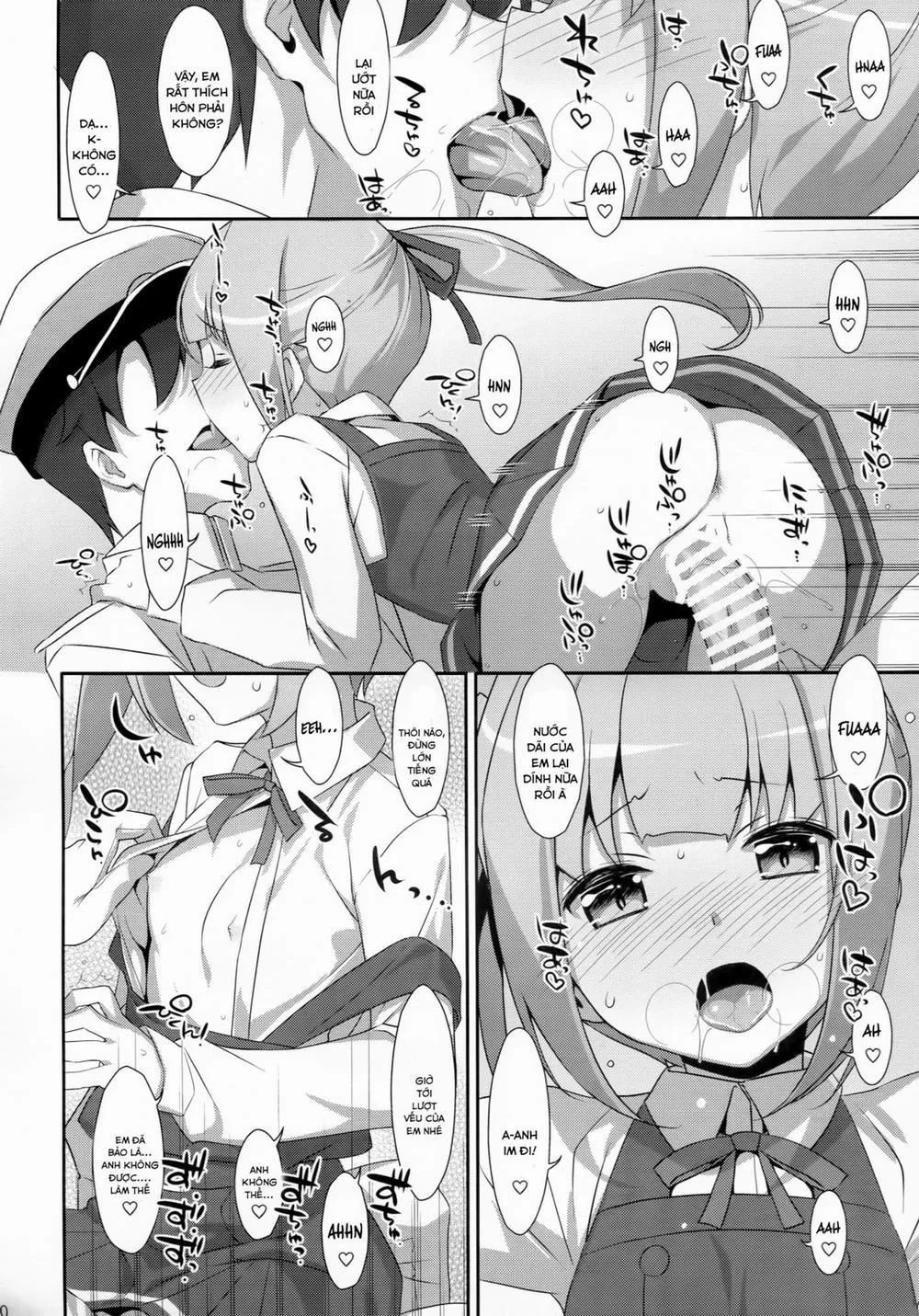 HentaiVN.net - Ảnh 18 - Naka Warui Furi Shite Kasumi to Teitoku ga ××× Shimakuritte Hontou desu ka? (Kantai Collection -KanColle-) - Chap 1