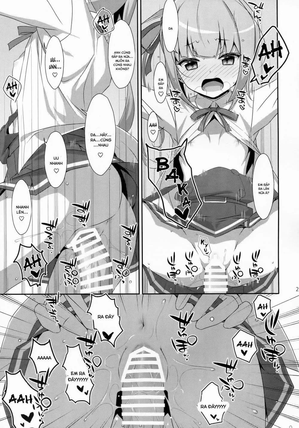 HentaiVN.net - Ảnh 19 - Naka Warui Furi Shite Kasumi to Teitoku ga ××× Shimakuritte Hontou desu ka? (Kantai Collection -KanColle-) - Chap 1