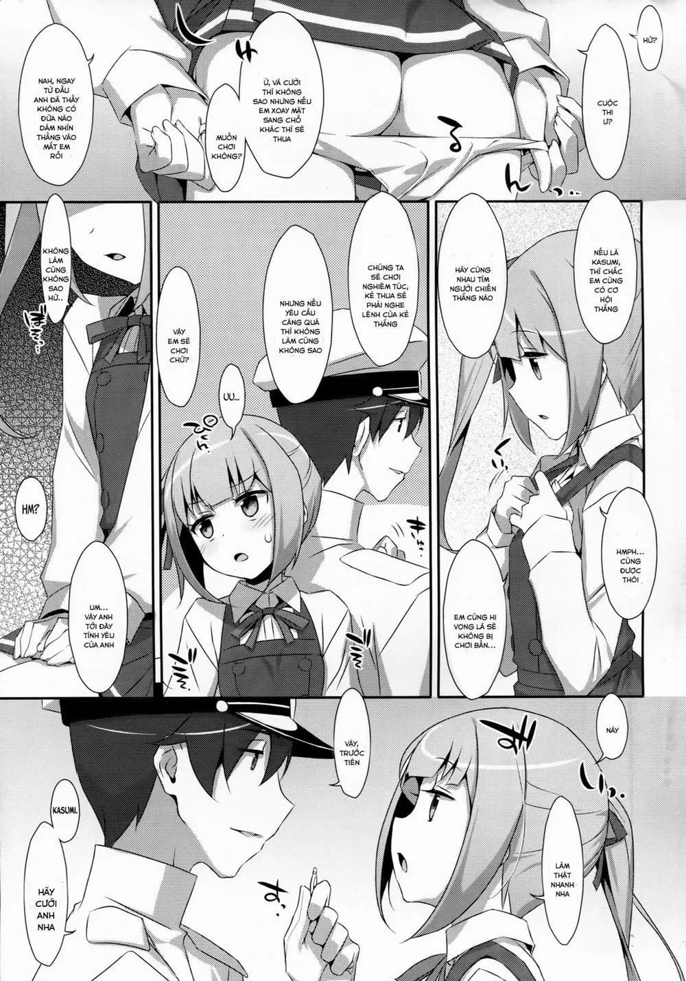 HentaiVN.net - Ảnh 21 - Naka Warui Furi Shite Kasumi to Teitoku ga ××× Shimakuritte Hontou desu ka? (Kantai Collection -KanColle-) - Chap 1