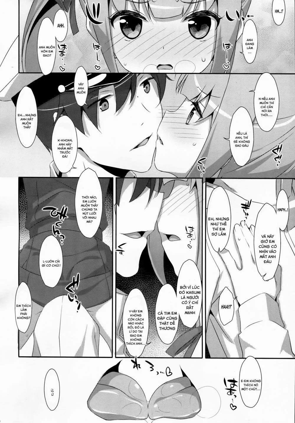 HentaiVN.net - Ảnh 8 - Naka Warui Furi Shite Kasumi to Teitoku ga ××× Shimakuritte Hontou desu ka? (Kantai Collection -KanColle-) - Chap 1