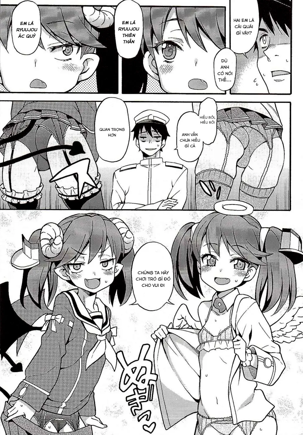HentaiVN.net - Ảnh 7 - RJ-Chan Ha AKUMA Demo TENSHI - Chap 1