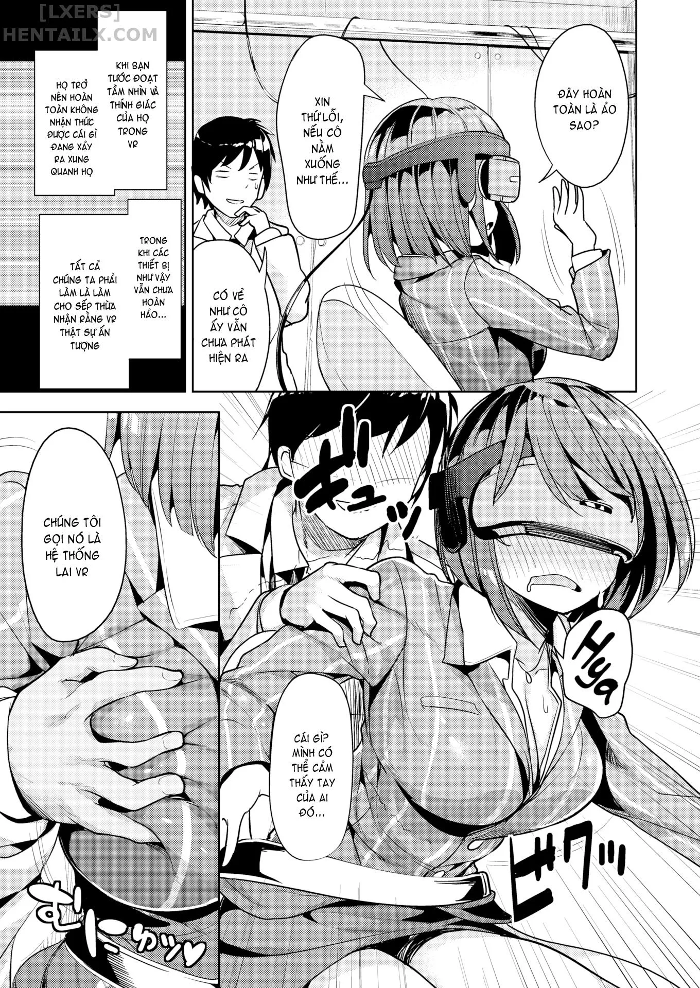 HentaiVN.net - Ảnh 9 - Will Our Female Boss Yield to Cutting Edge Science? [Comic X-Eros #48] - Chap 1