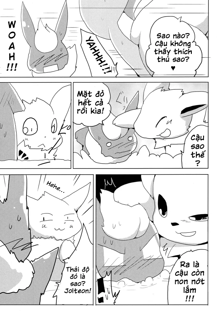 HentaiVN.net - Ảnh 17 - Eeveelutions: Hot Springs edition (Pokemon) [Vuikka. Onsen Hen; Eeveelutions. Hot Springs Edition] - Chap 1