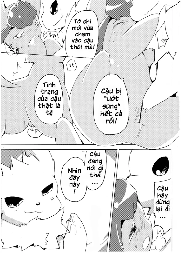 HentaiVN.net - Ảnh 23 - Eeveelutions: Hot Springs edition (Pokemon) [Vuikka. Onsen Hen; Eeveelutions. Hot Springs Edition] - Chap 1