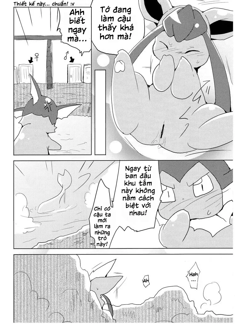 HentaiVN.net - Ảnh 24 - Eeveelutions: Hot Springs edition (Pokemon) [Vuikka. Onsen Hen; Eeveelutions. Hot Springs Edition] - Chap 1
