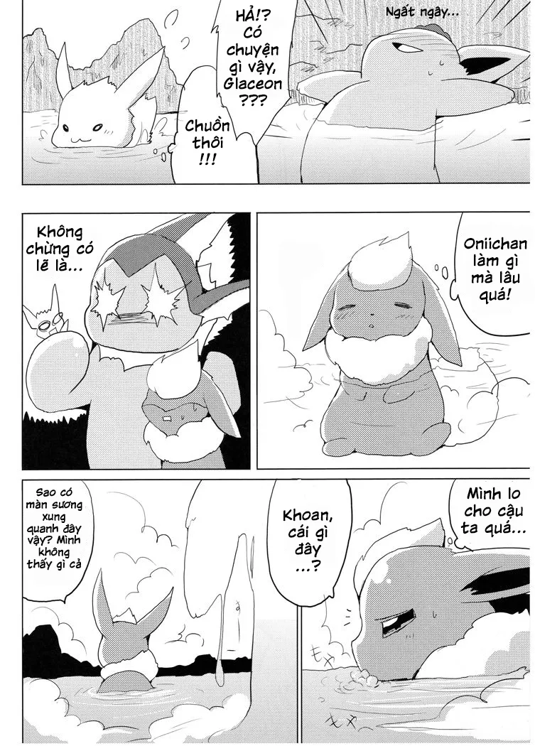 HentaiVN.net - Ảnh 28 - Eeveelutions: Hot Springs edition (Pokemon) [Vuikka. Onsen Hen; Eeveelutions. Hot Springs Edition] - Chap 1
