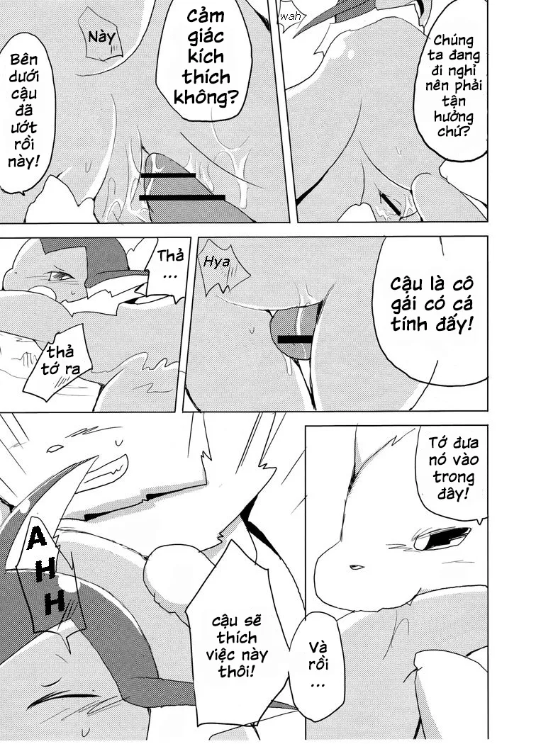 HentaiVN.net - Ảnh 33 - Eeveelutions: Hot Springs edition (Pokemon) [Vuikka. Onsen Hen; Eeveelutions. Hot Springs Edition] - Chap 1