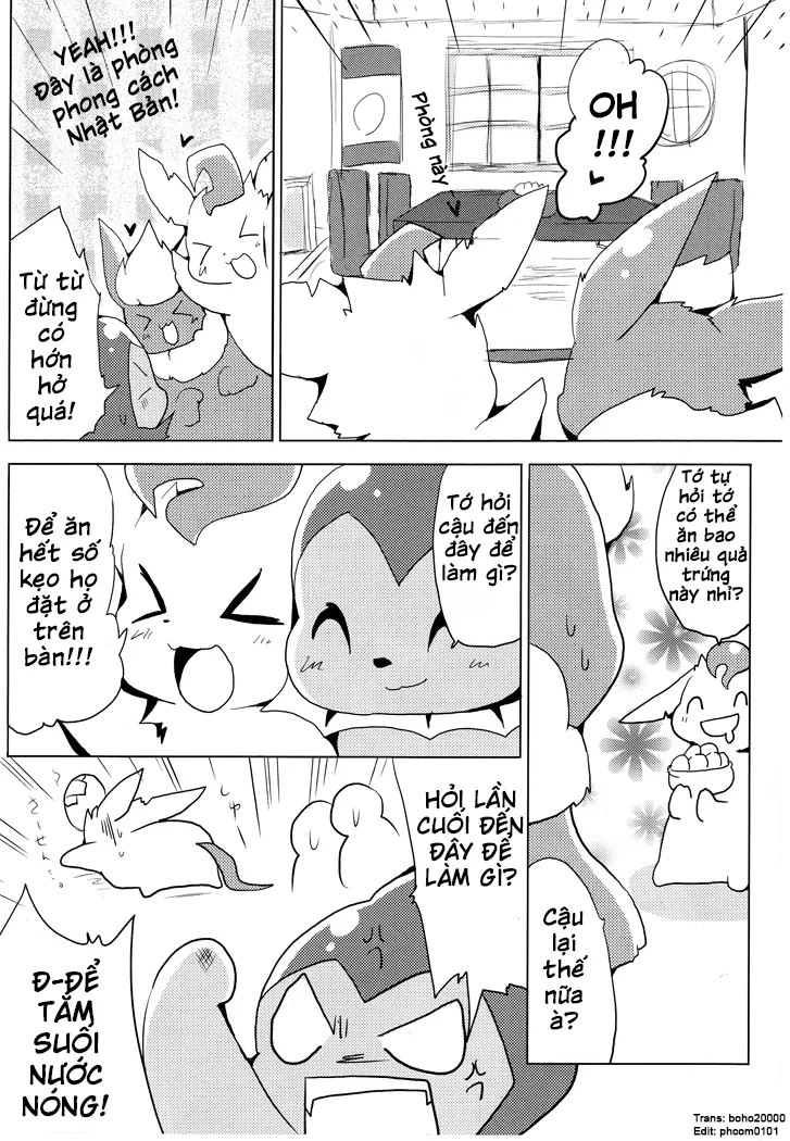 HentaiVN.net - Ảnh 6 - Eeveelutions: Hot Springs edition (Pokemon) [Vuikka. Onsen Hen; Eeveelutions. Hot Springs Edition] - Chap 1