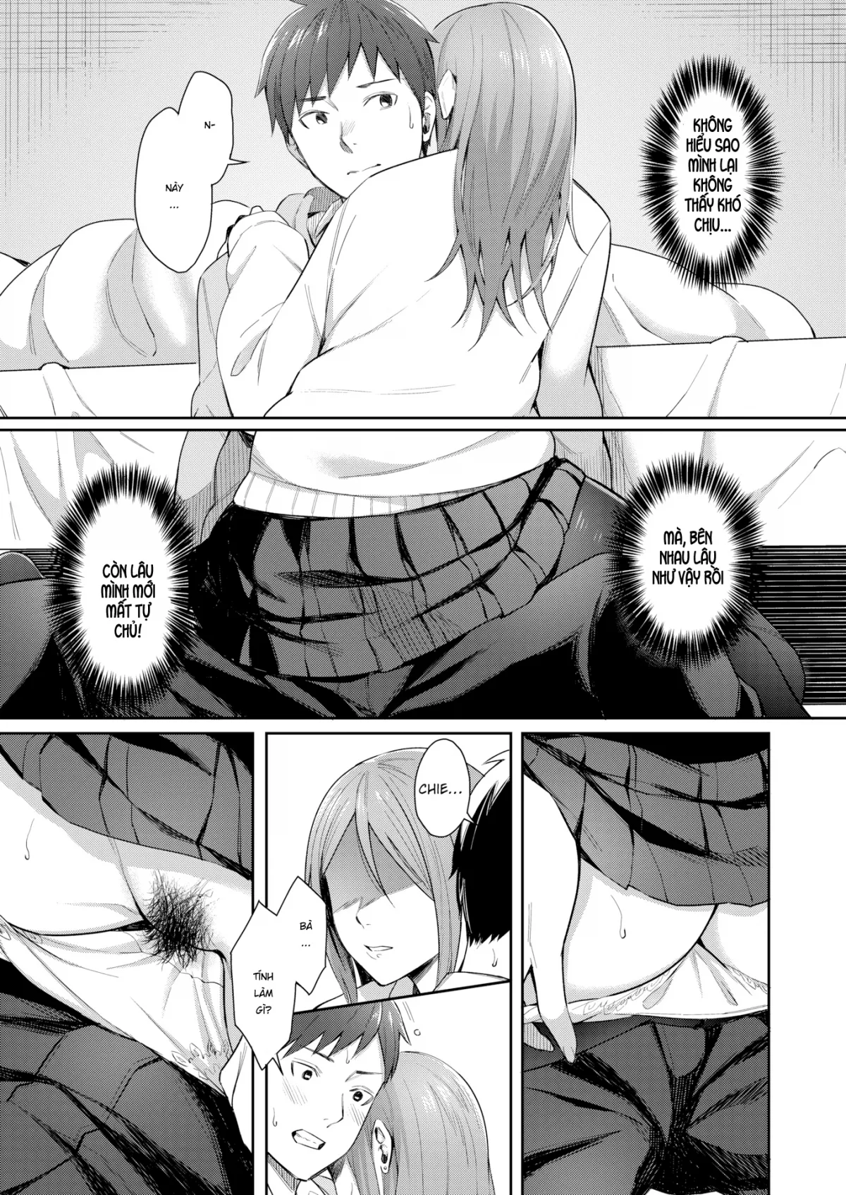 HentaiVN.net - Ảnh 5 - Trăng tỏ thì anh có tỏ cùng em? [Just Like Tonight’s Moon] - Chap 1
