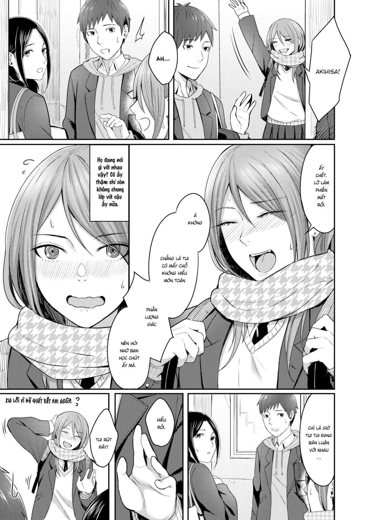HentaiVN.net - Ảnh 9 - Trăng tỏ thì anh có tỏ cùng em? [Just Like Tonight’s Moon] - Chap 1