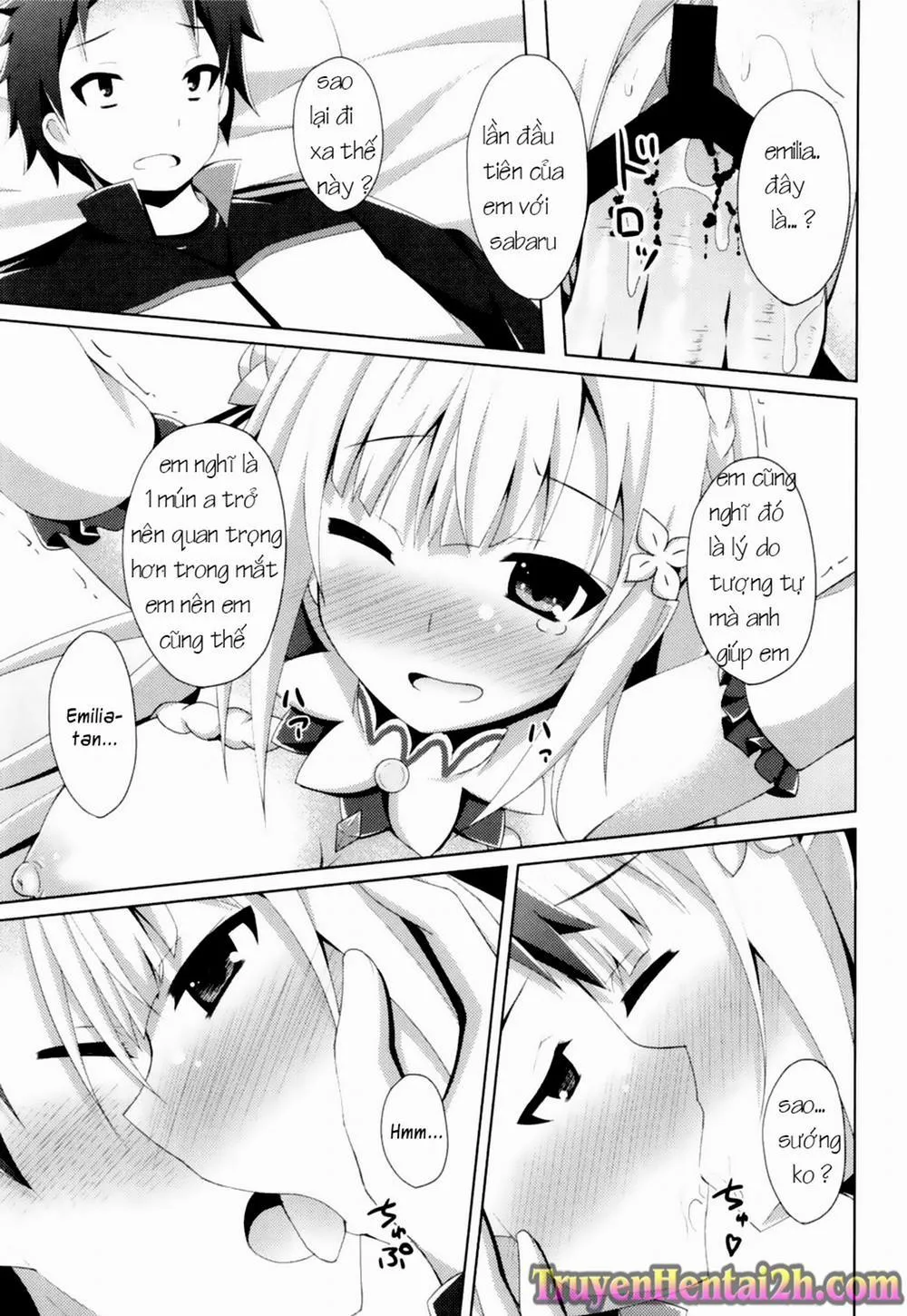 HentaiVN.net - Ảnh 15 - E・M・T To Kyou Mo Ore Wa Sakebu (Re Zero Kara Hajimeru Isekai Seikatsu) - Chap 1