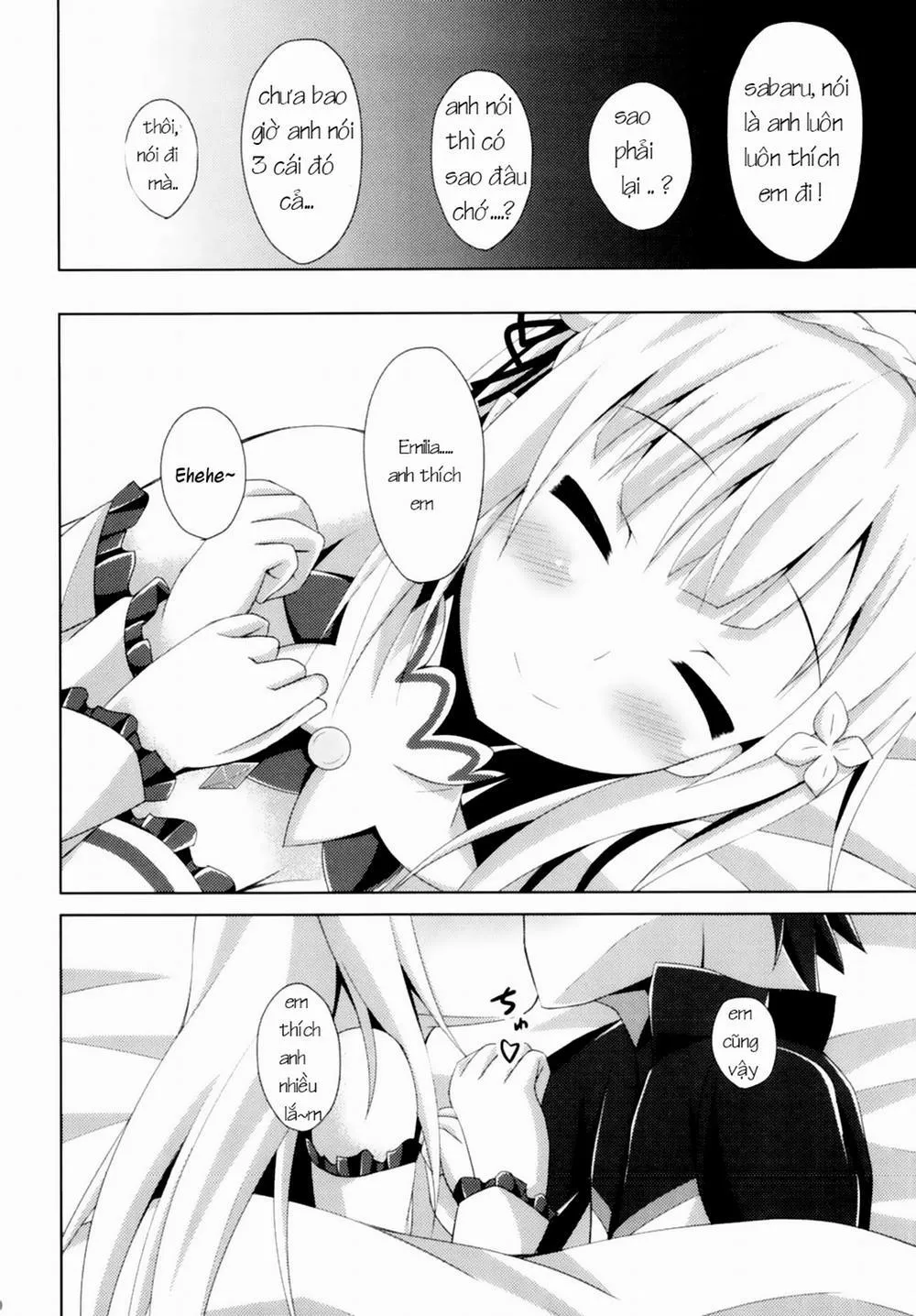 HentaiVN.net - Ảnh 20 - E・M・T To Kyou Mo Ore Wa Sakebu (Re Zero Kara Hajimeru Isekai Seikatsu) - Chap 1