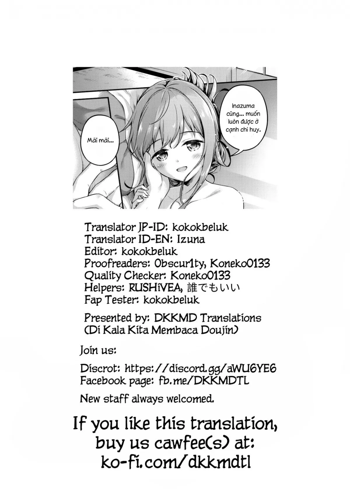 HentaiVN.net - Ảnh 27 - Inazuma to Kekkon Shoya Kakkokari (Kantai Collection -KanColle-) - Chap 1
