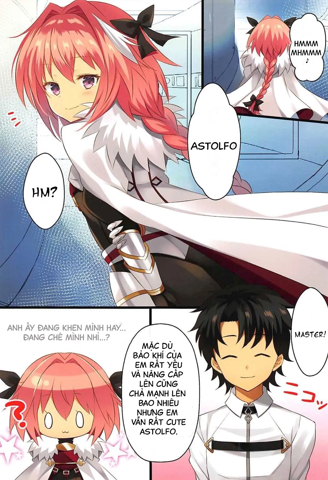 HentaiVN.net - Ảnh 3 - Mizugi no Astolfo to Tada Ichaicha Shitai dake (Fate/Grand Order) - Chap 1