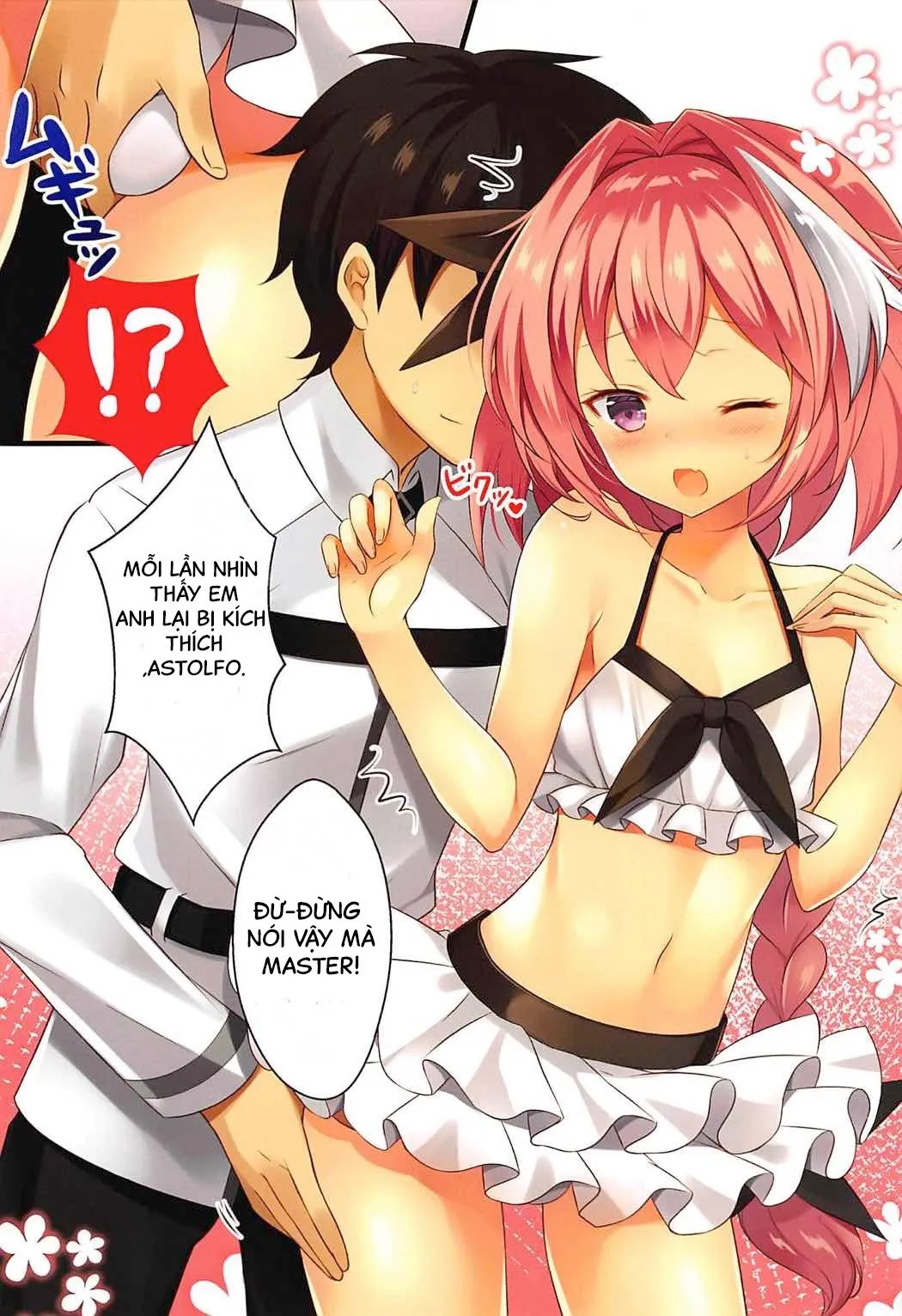HentaiVN.net - Ảnh 7 - Mizugi no Astolfo to Tada Ichaicha Shitai dake (Fate/Grand Order) - Chap 1