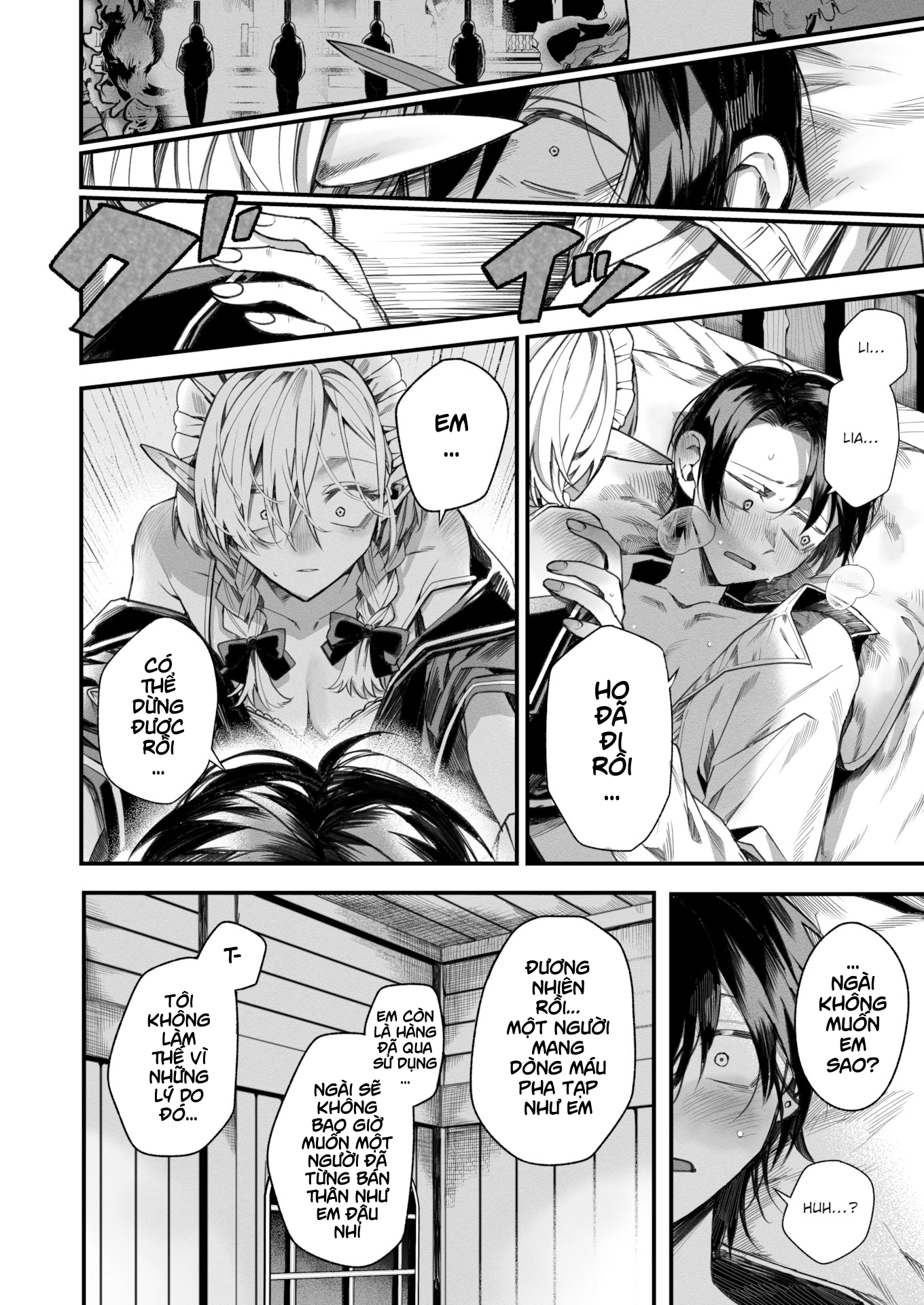 HentaiVN.net - Ảnh 12 - A Former Prostitute Maid Falls in Love With the Second Son of a Lord - Chap 1
