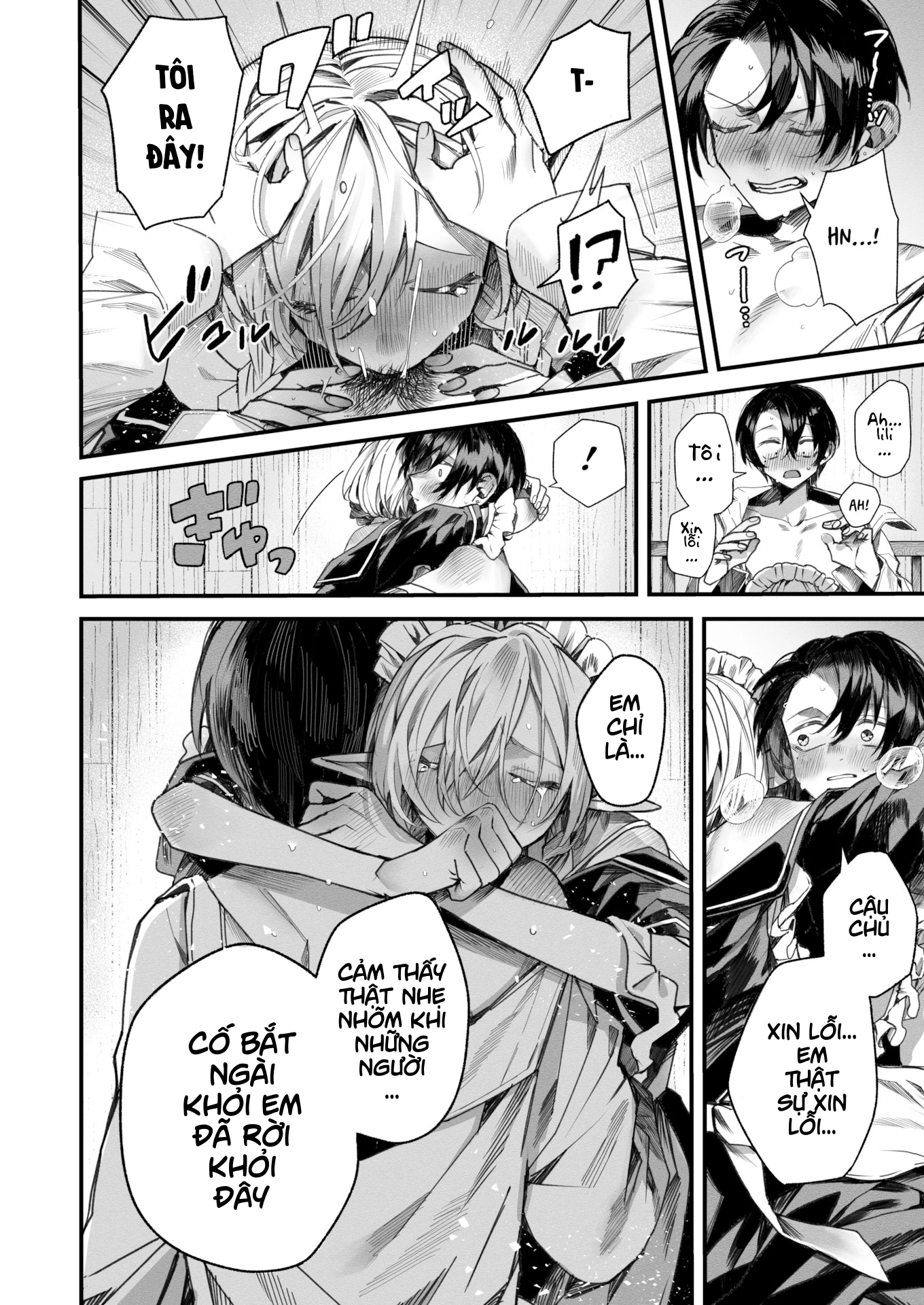 HentaiVN.net - Ảnh 14 - A Former Prostitute Maid Falls in Love With the Second Son of a Lord - Chap 1