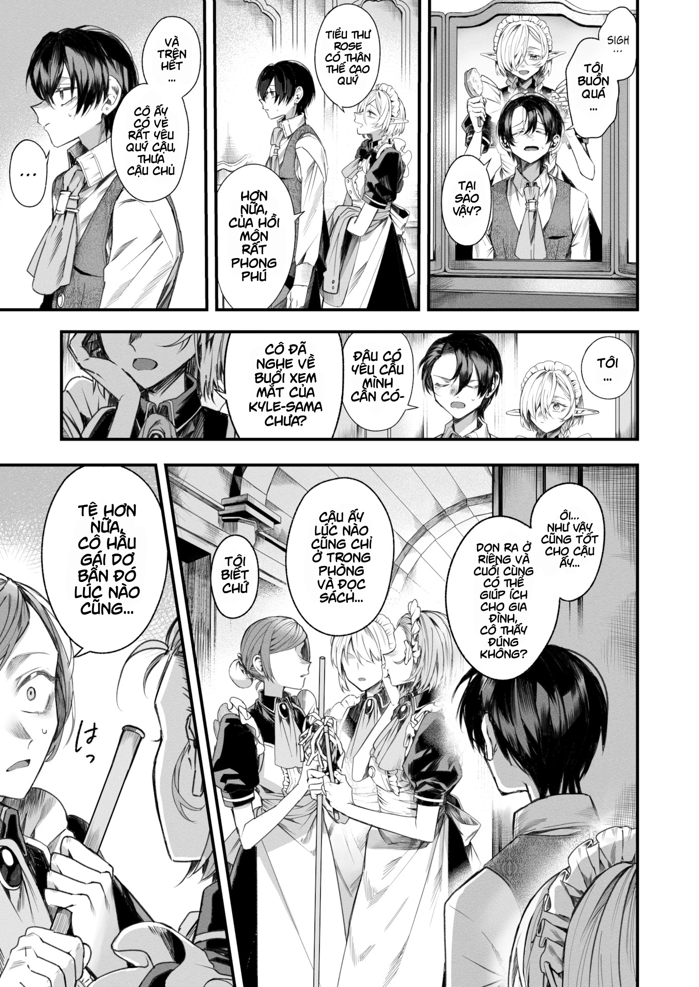 HentaiVN.net - Ảnh 3 - A Former Prostitute Maid Falls in Love With the Second Son of a Lord - Chap 1