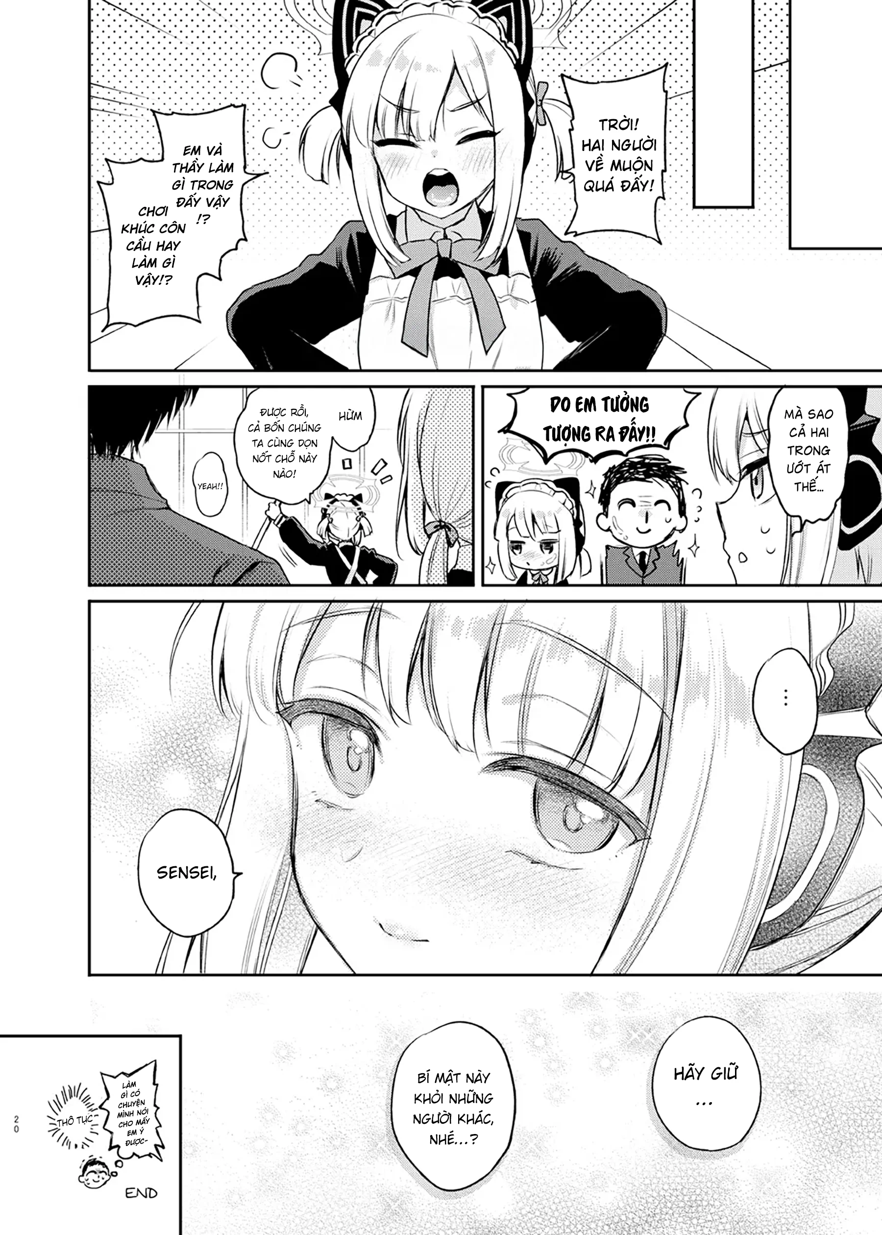 HentaiVN.net - Ảnh 20 - Sensei, đừng có nói cho mọi người biết nhé? - Chap 1