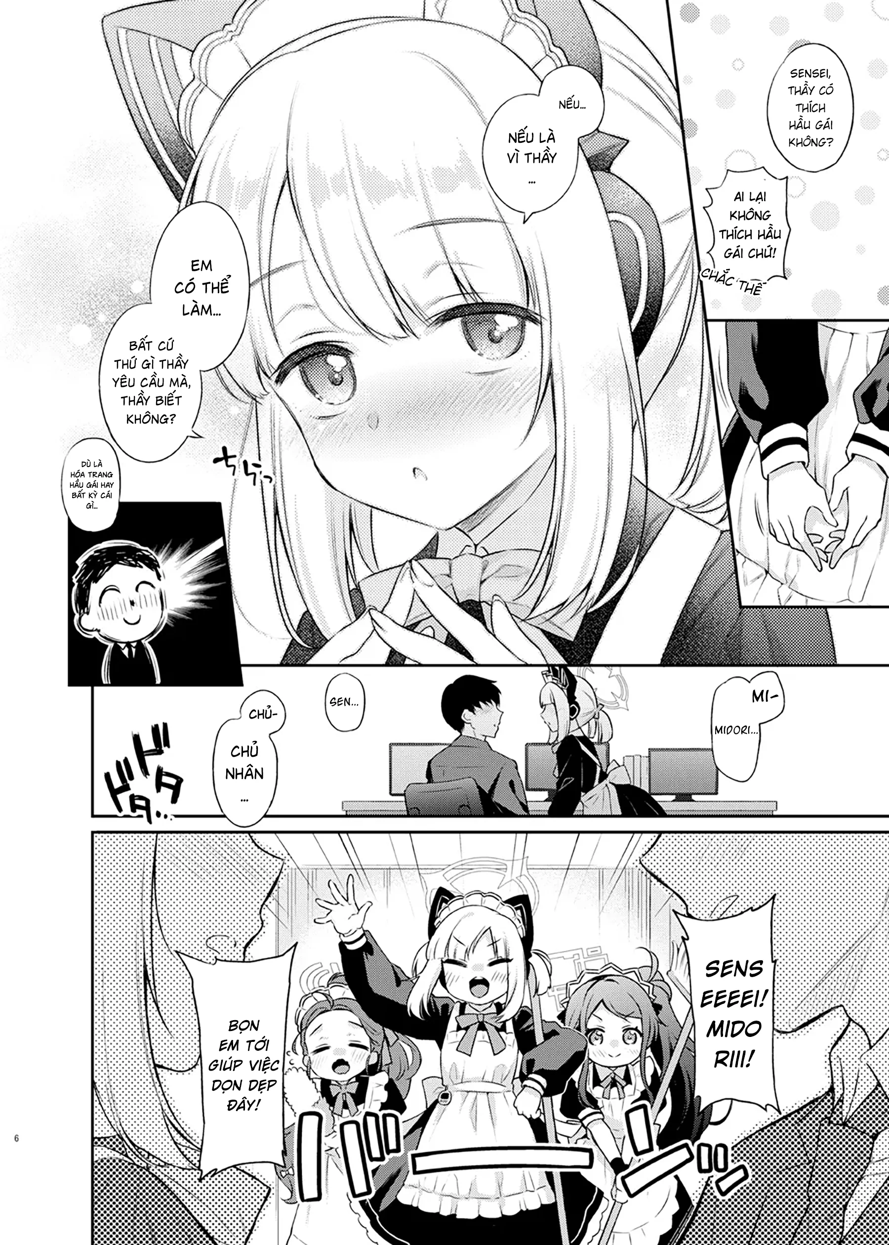 HentaiVN.net - Ảnh 6 - Sensei, đừng có nói cho mọi người biết nhé? - Chap 1