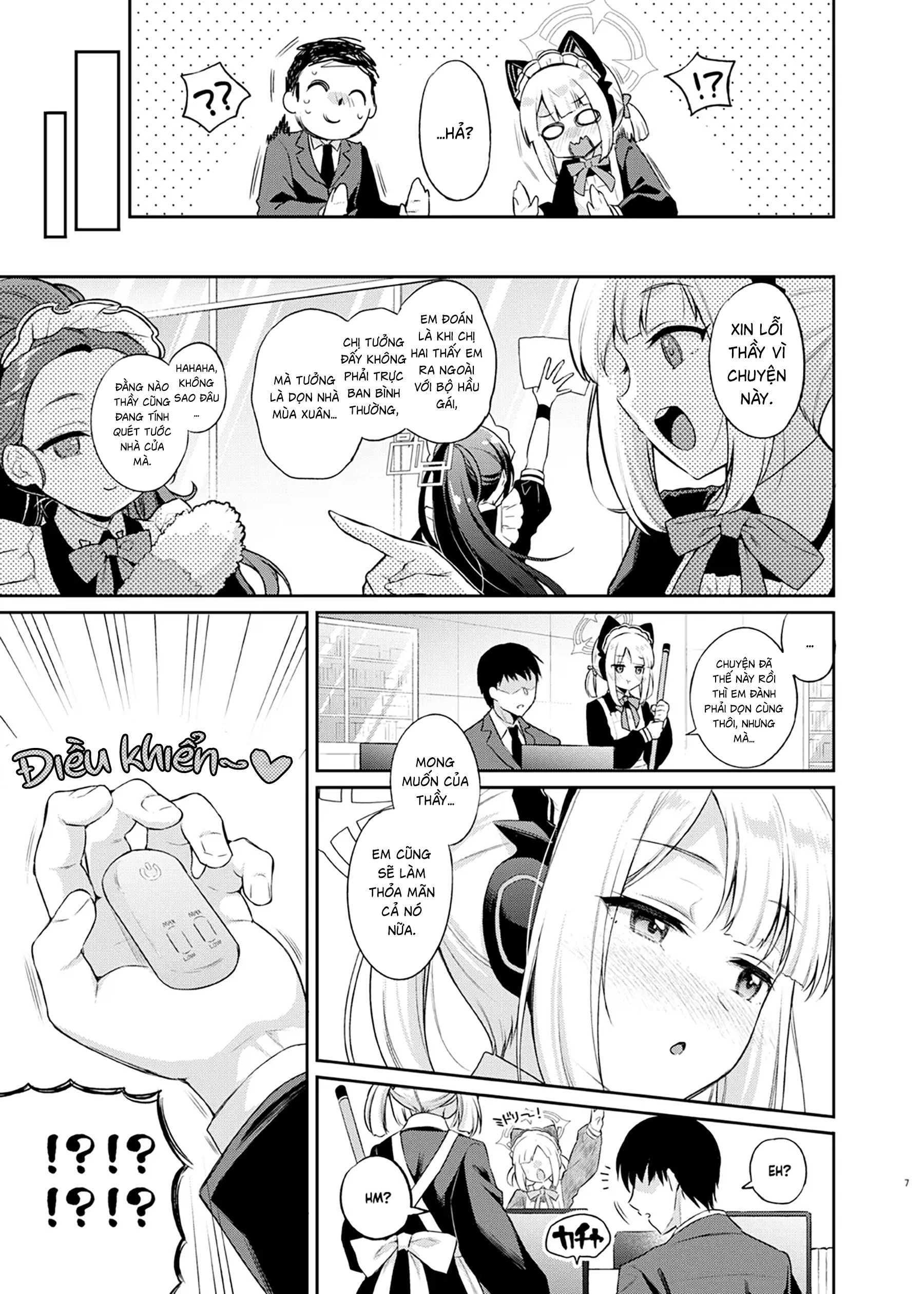 HentaiVN.net - Ảnh 7 - Sensei, đừng có nói cho mọi người biết nhé? - Chap 1