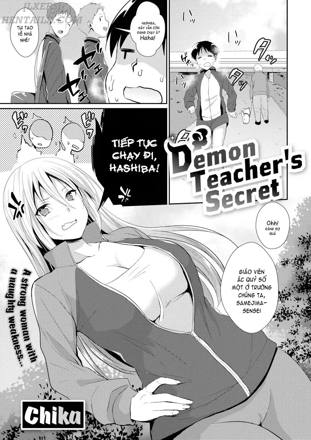 HentaiVN.net - Ảnh 4 - Demon Teacher’s Secret [Comic X-Eros #73] - Chap 1