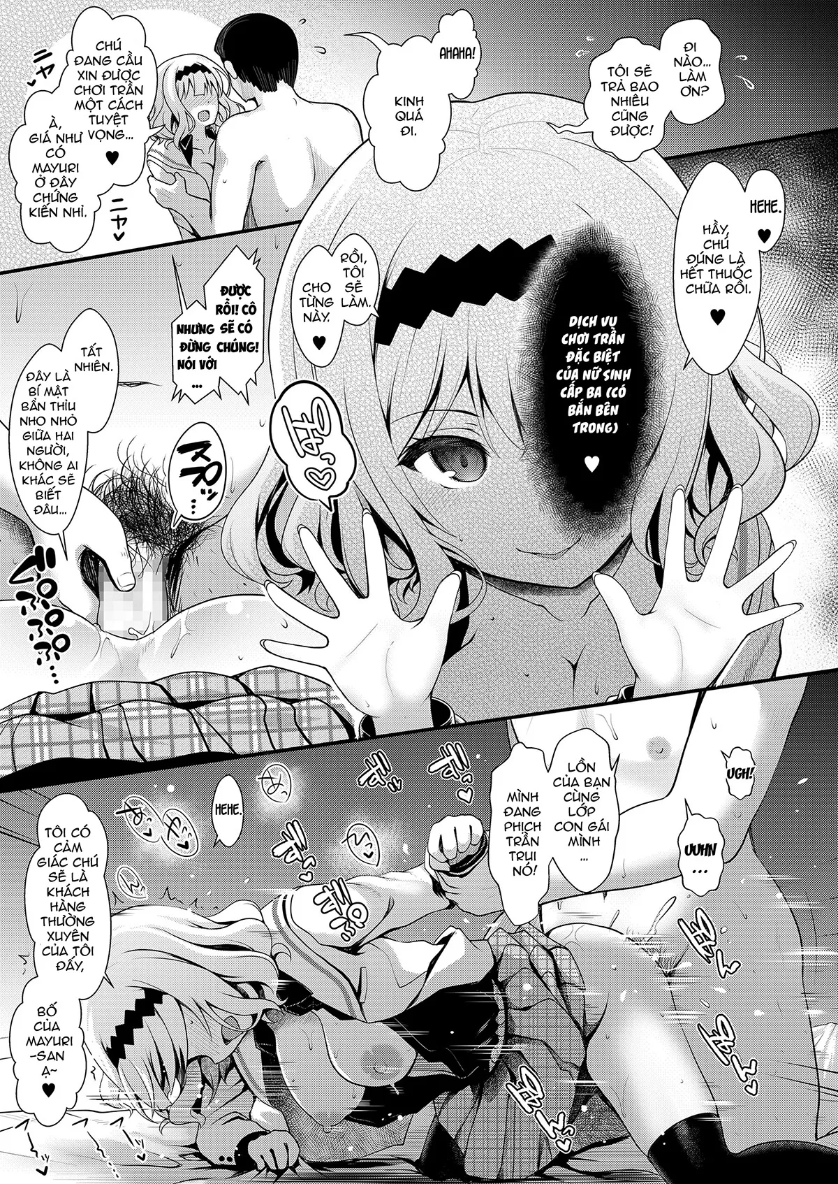 HentaiVN.net - Ảnh 18 - Meimon Ojou-Sama JK Fukkake Premium Enkou [The Famous School’s Ojousama JK’s Overpriced Premium Escort Services] - Chap 1