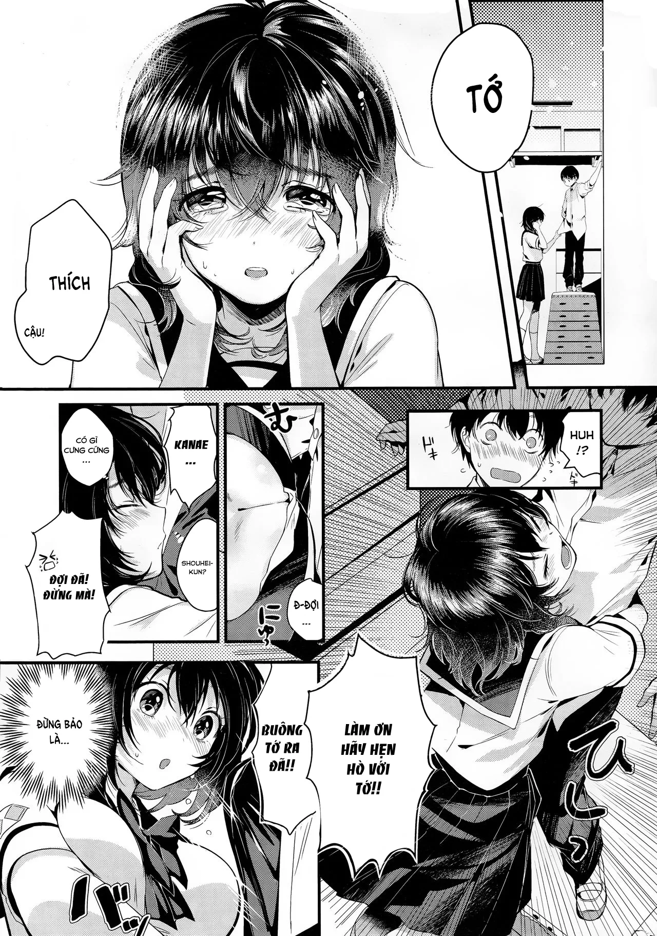 HentaiVN.net - Ảnh 6 - Unmei no Kokuhaku [The Destined Confession] - Chap 1