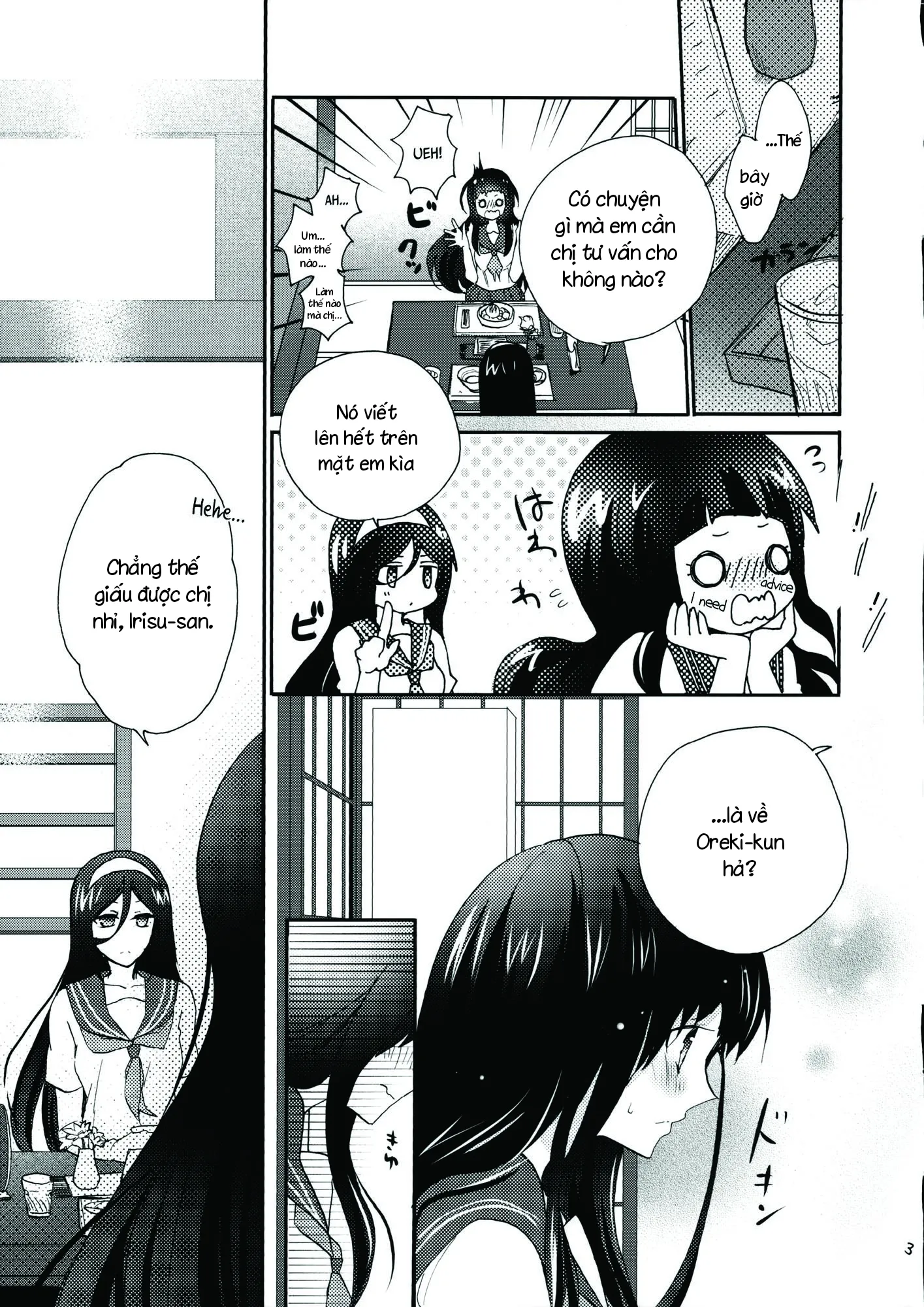 HentaiVN.net - Ảnh 5 - I'll give you my most beloved (Hyouka) - Chap 1