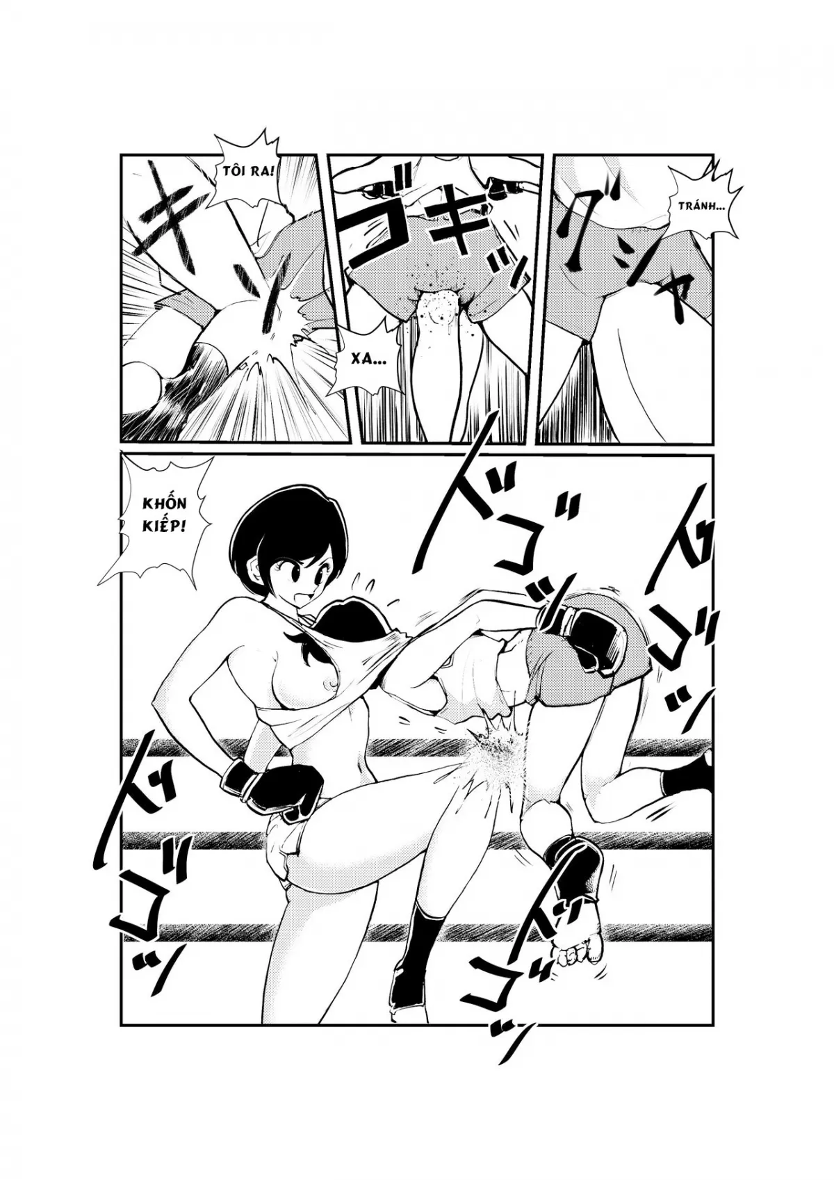 HentaiVN.net - Ảnh 14 - Meo Taikou Boxing - Chap 1