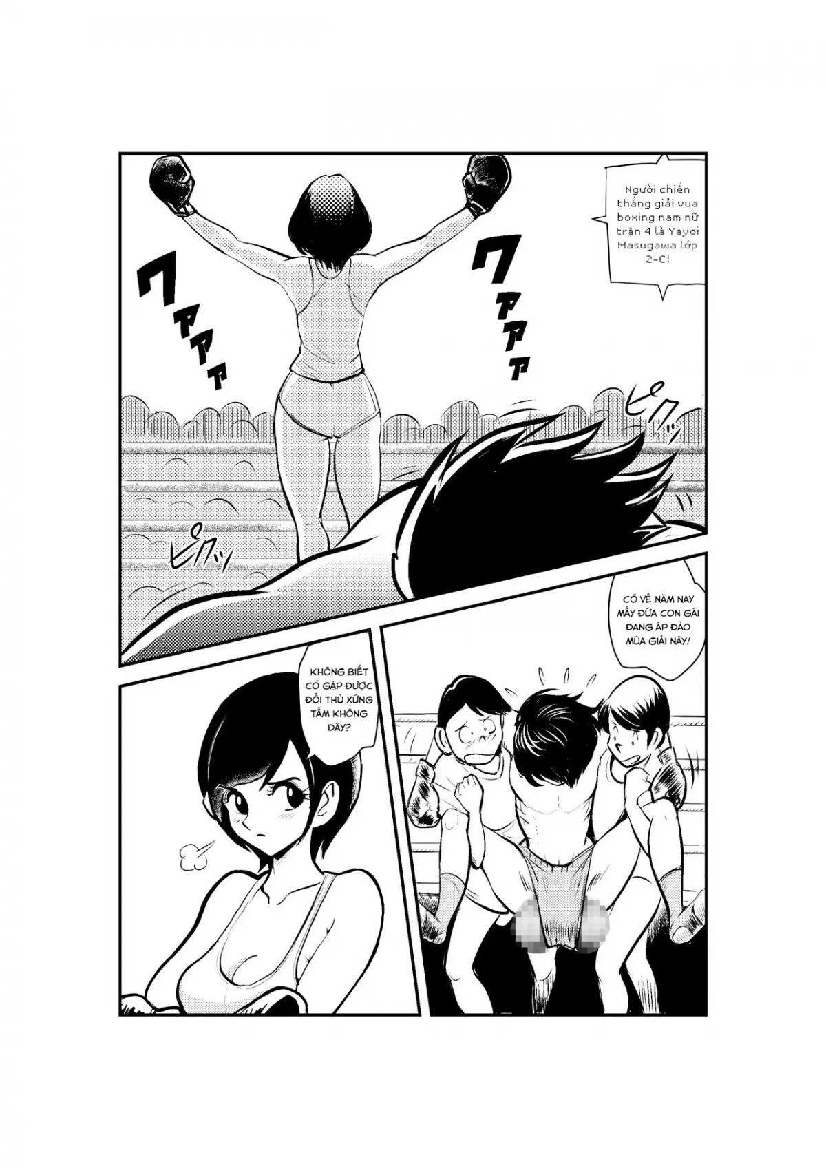HentaiVN.net - Ảnh 5 - Meo Taikou Boxing - Chap 1