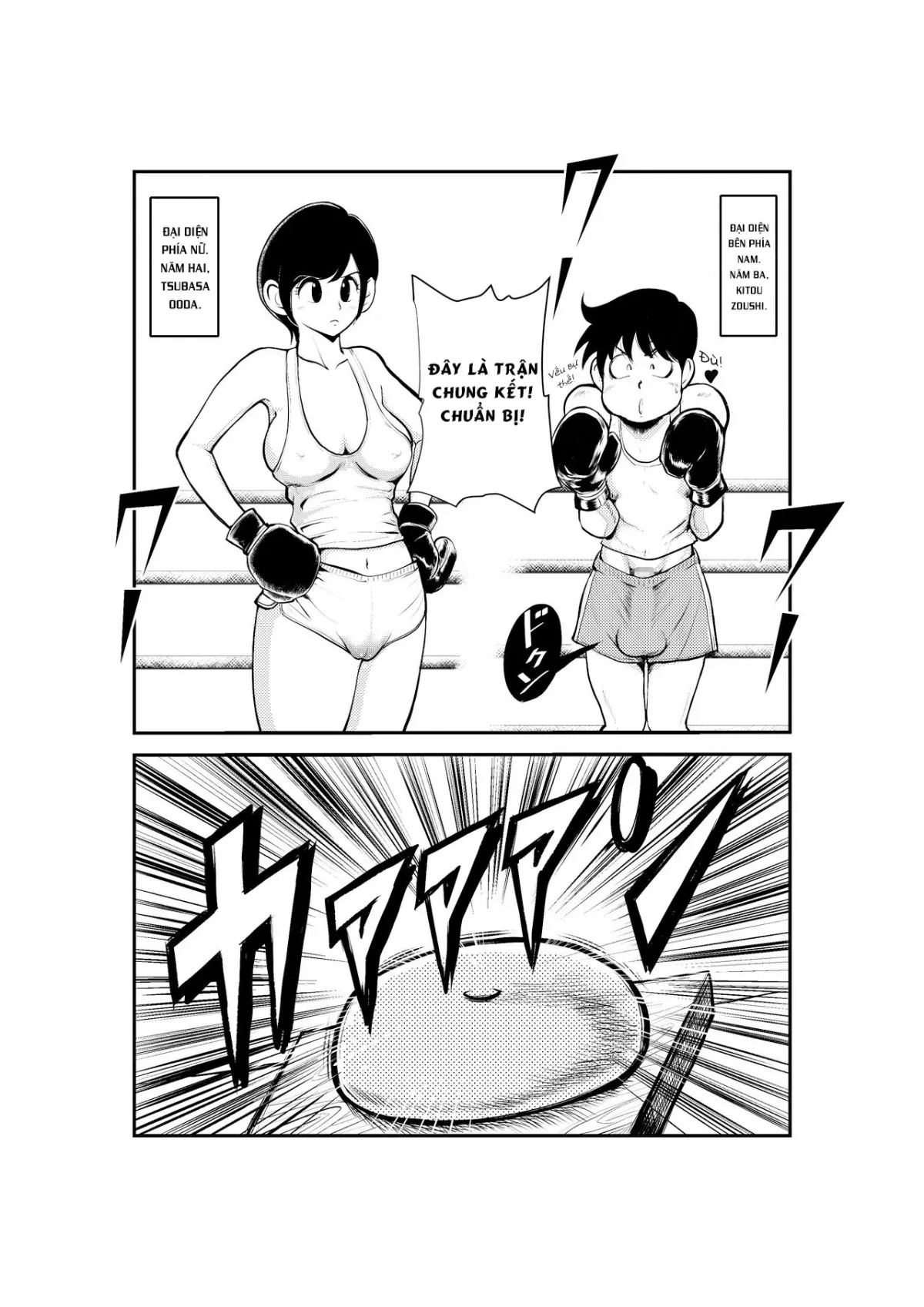 HentaiVN.net - Ảnh 6 - Meo Taikou Boxing - Chap 1