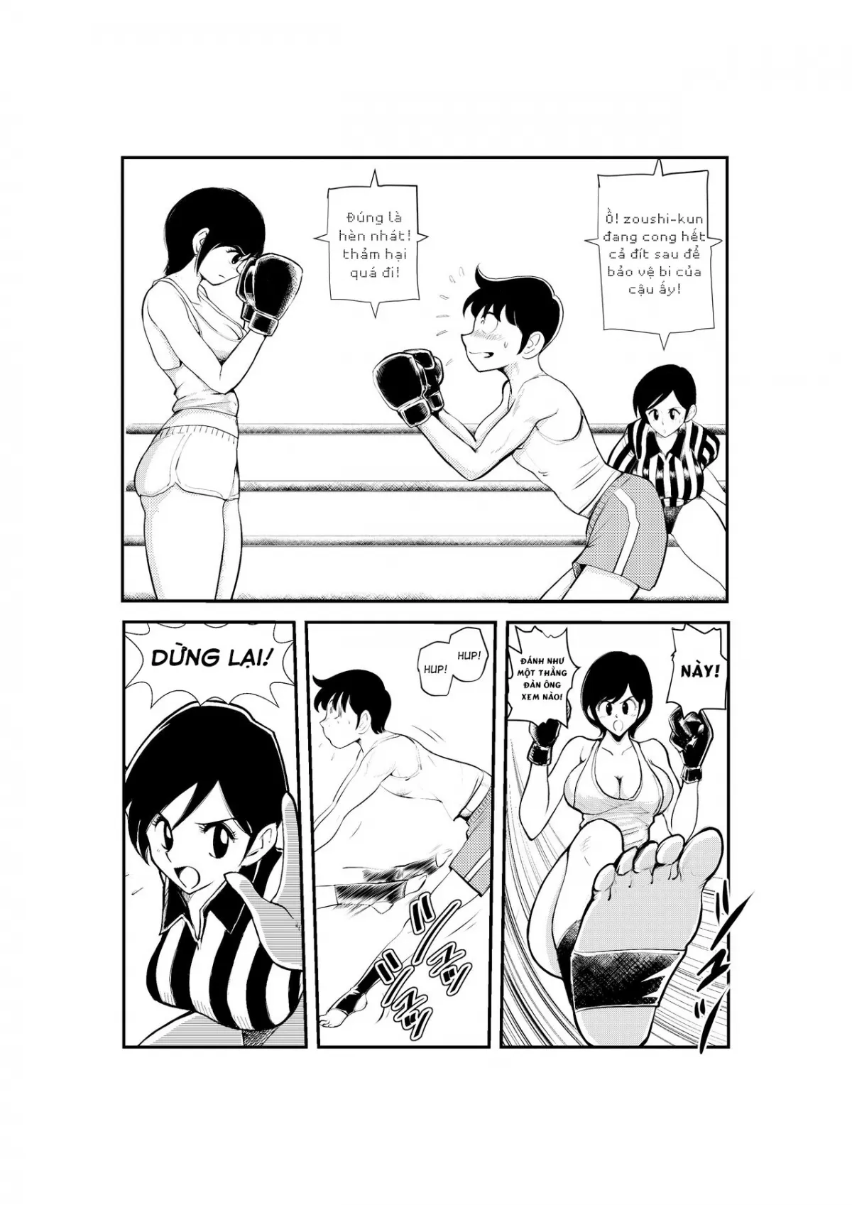 HentaiVN.net - Ảnh 7 - Meo Taikou Boxing - Chap 1