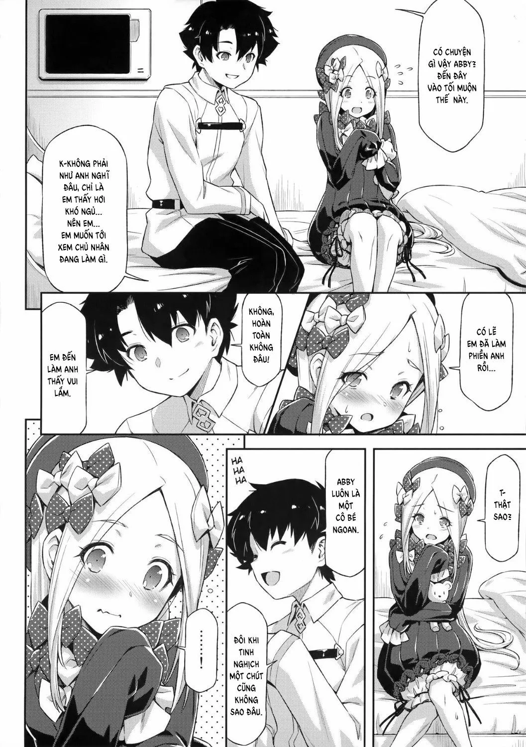 HentaiVN.net - Ảnh 5 - The Indescribable Cuteness of Abigail Williams (Fate/Grand Order) [Abigail Williams no Meijoushigataki Kawaisa] - Chap 1