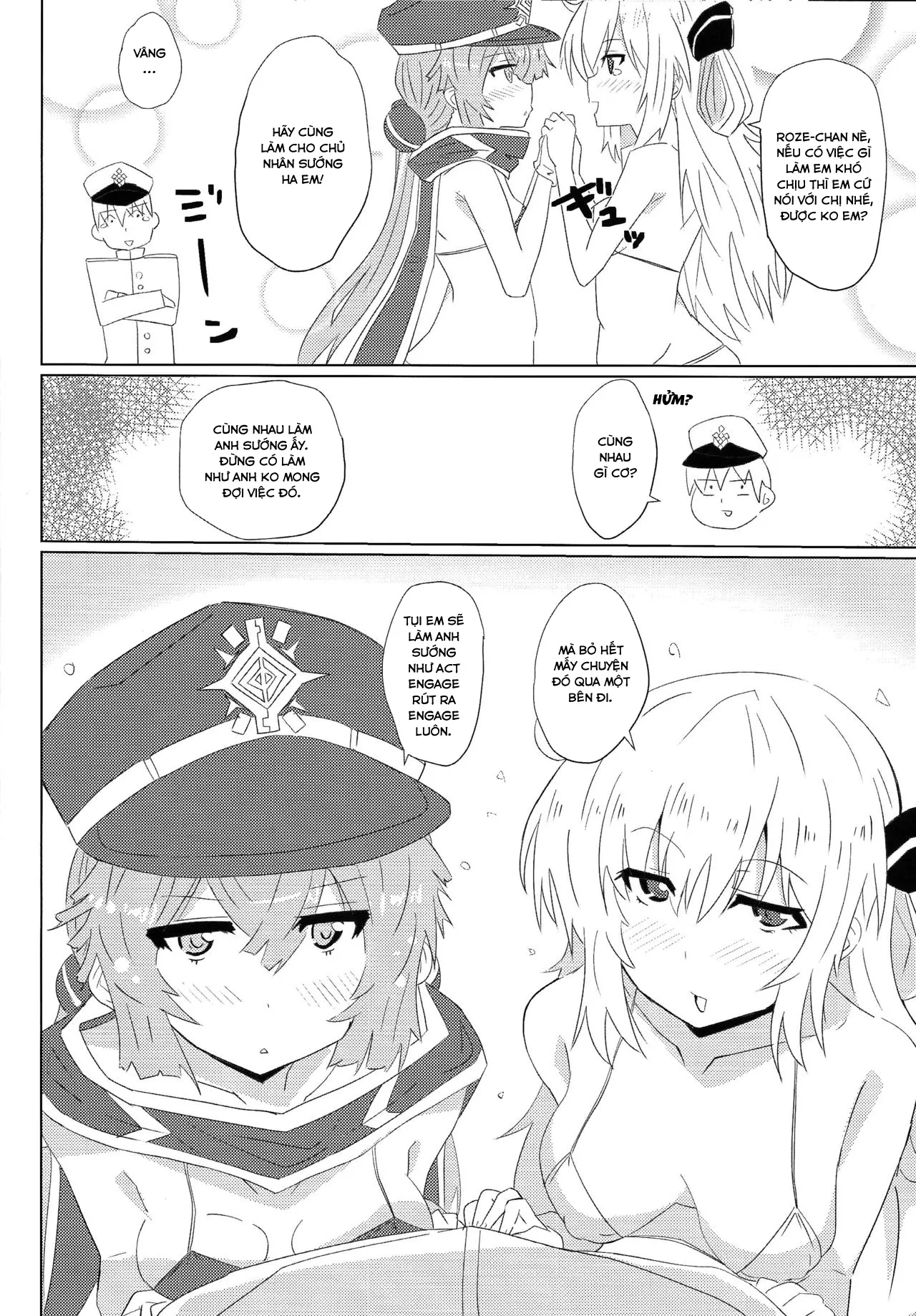 HentaiVN.net - Ảnh 10 - Sentou Echiechi Jutsushiki [Sky Striker Lewd Maneuver] - Chap 1